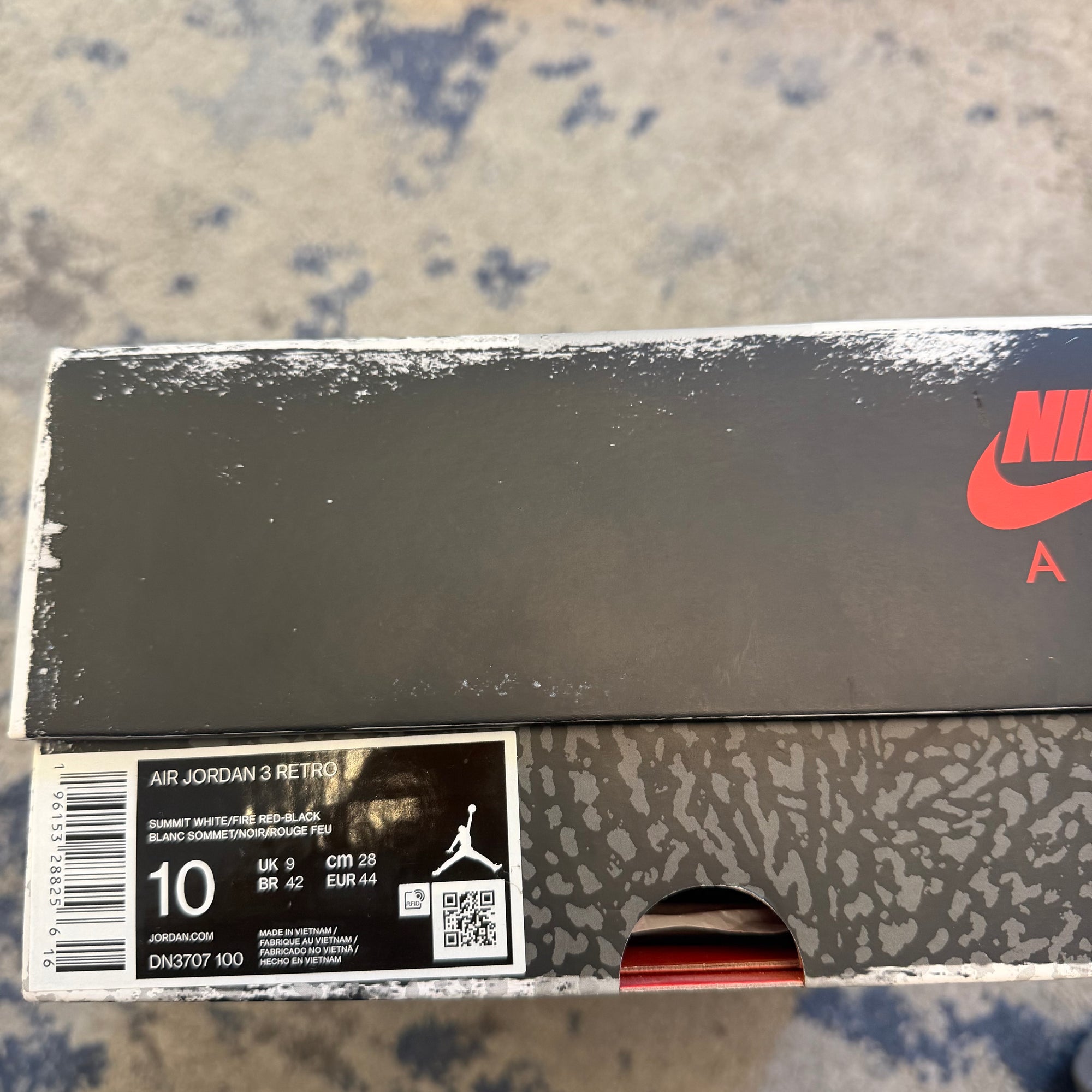 Jordan 3 White Cement Reimagined USED
