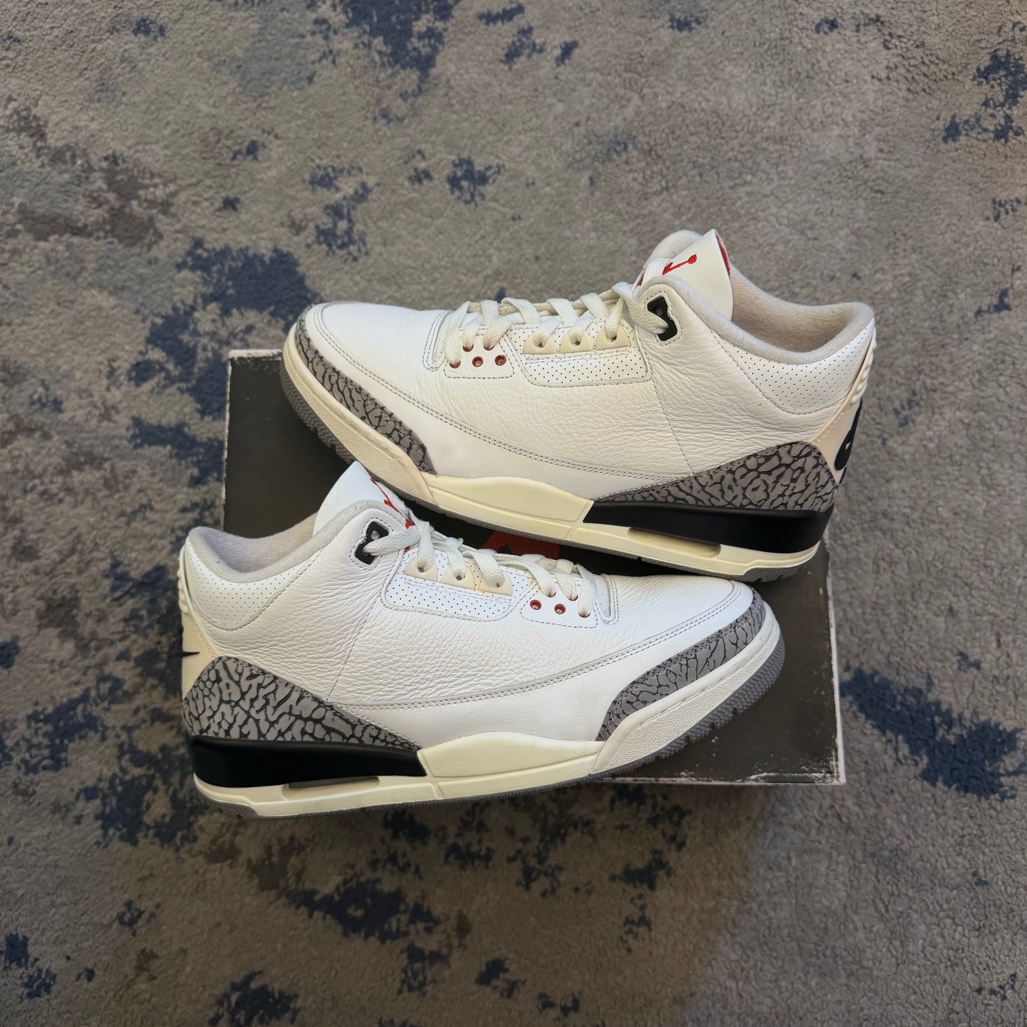 Jordan 3 White Cement Reimagined USED