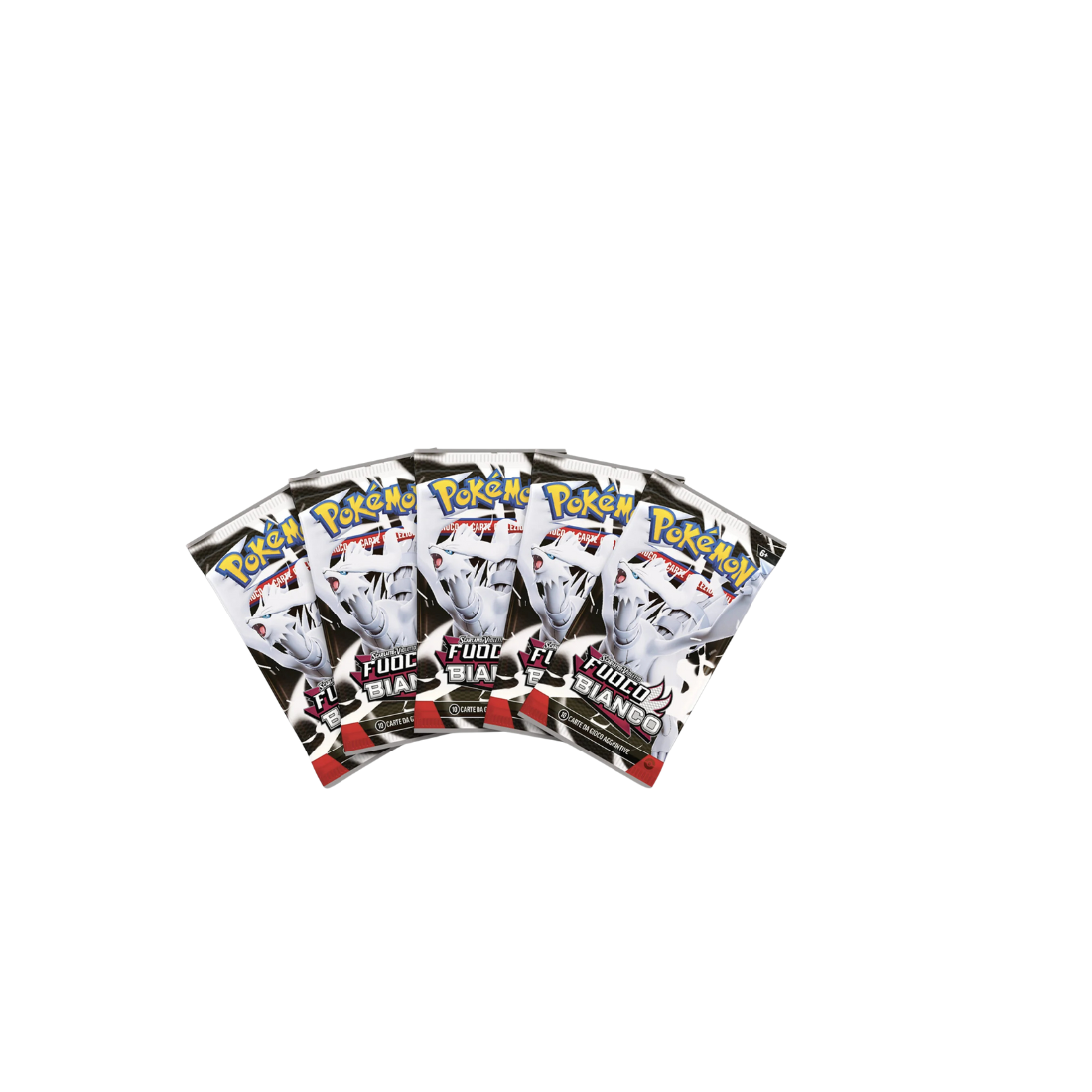 Pokemon Collezione con Raccoglitore Scarlatto e Violetto Fuoco Bianco (IT)