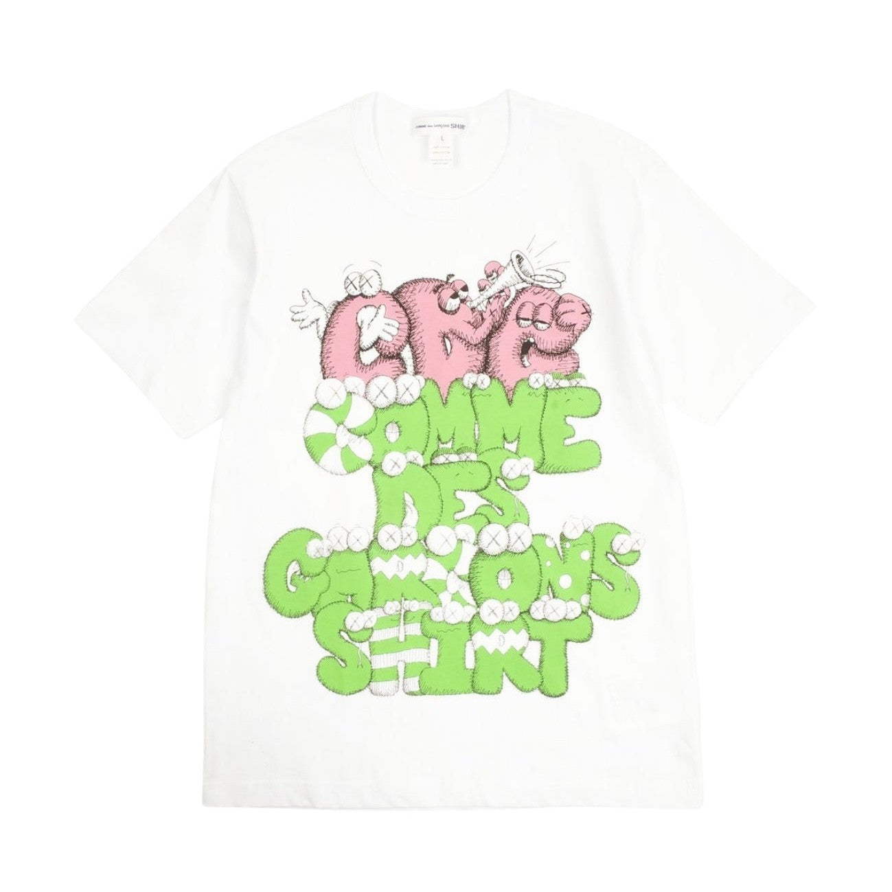 Tee Comme des Garçons SHIRT x KAWS Print