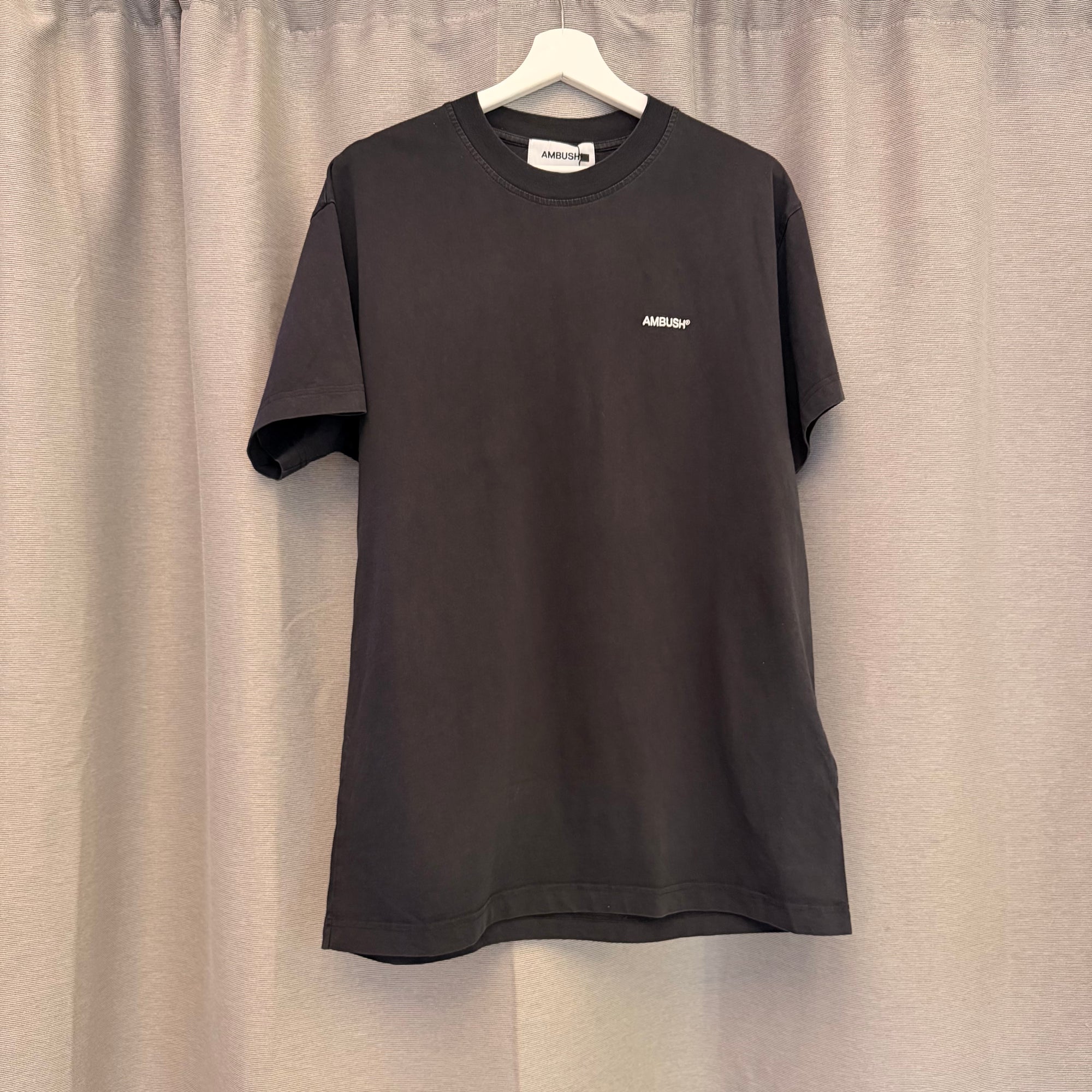 Ambush Logo Black Tee USED