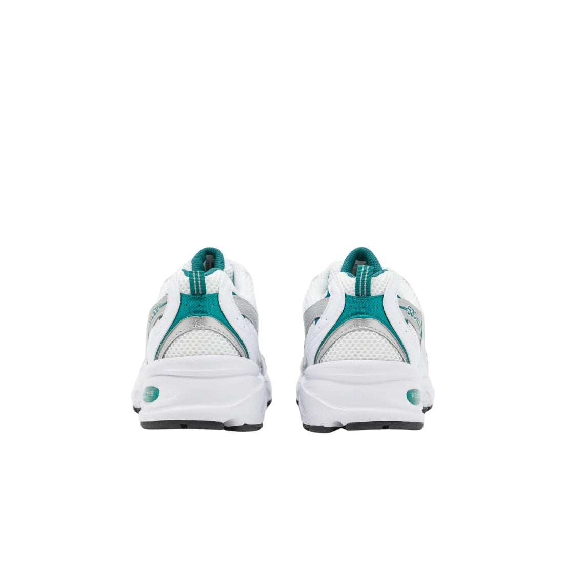 New Balance 530 White Silver Green