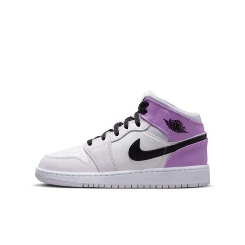 Air Jordan 1 Mid Barely Grape GS
