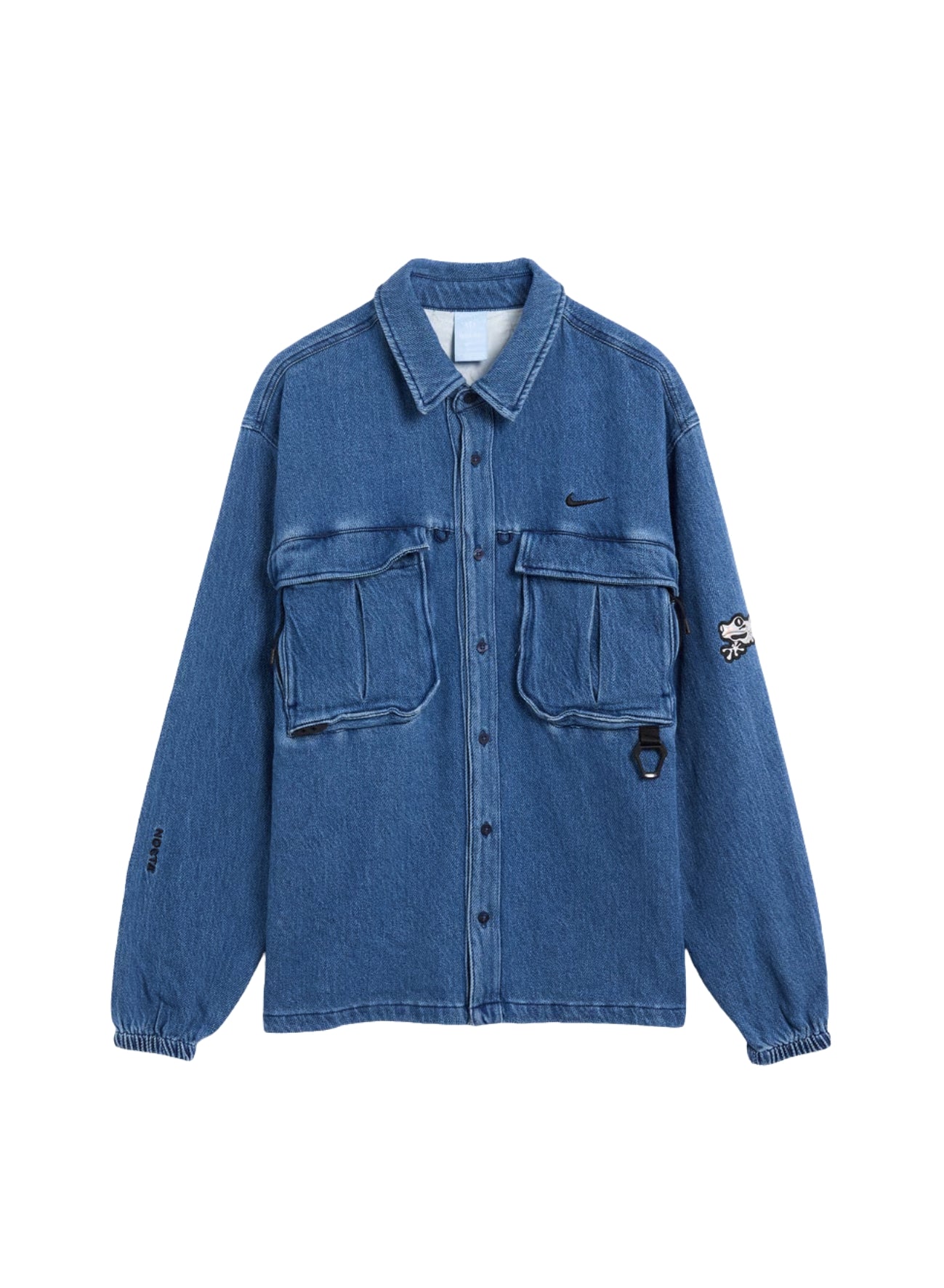 Nike x NOCTA Opal Lily Pad Denim Shirt Blue Denim