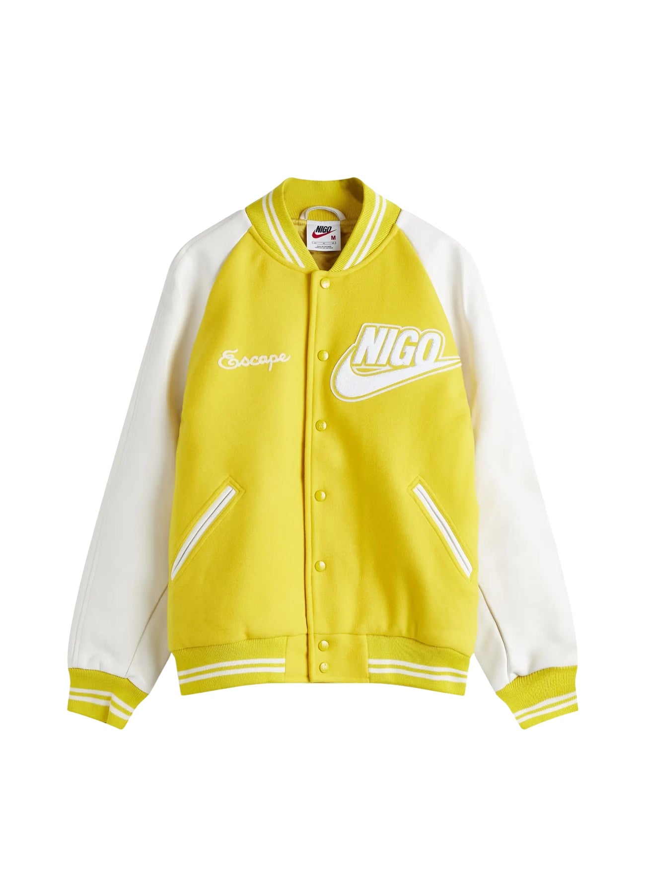 Nike x Nigo NRG Varsity Jacket Yellow