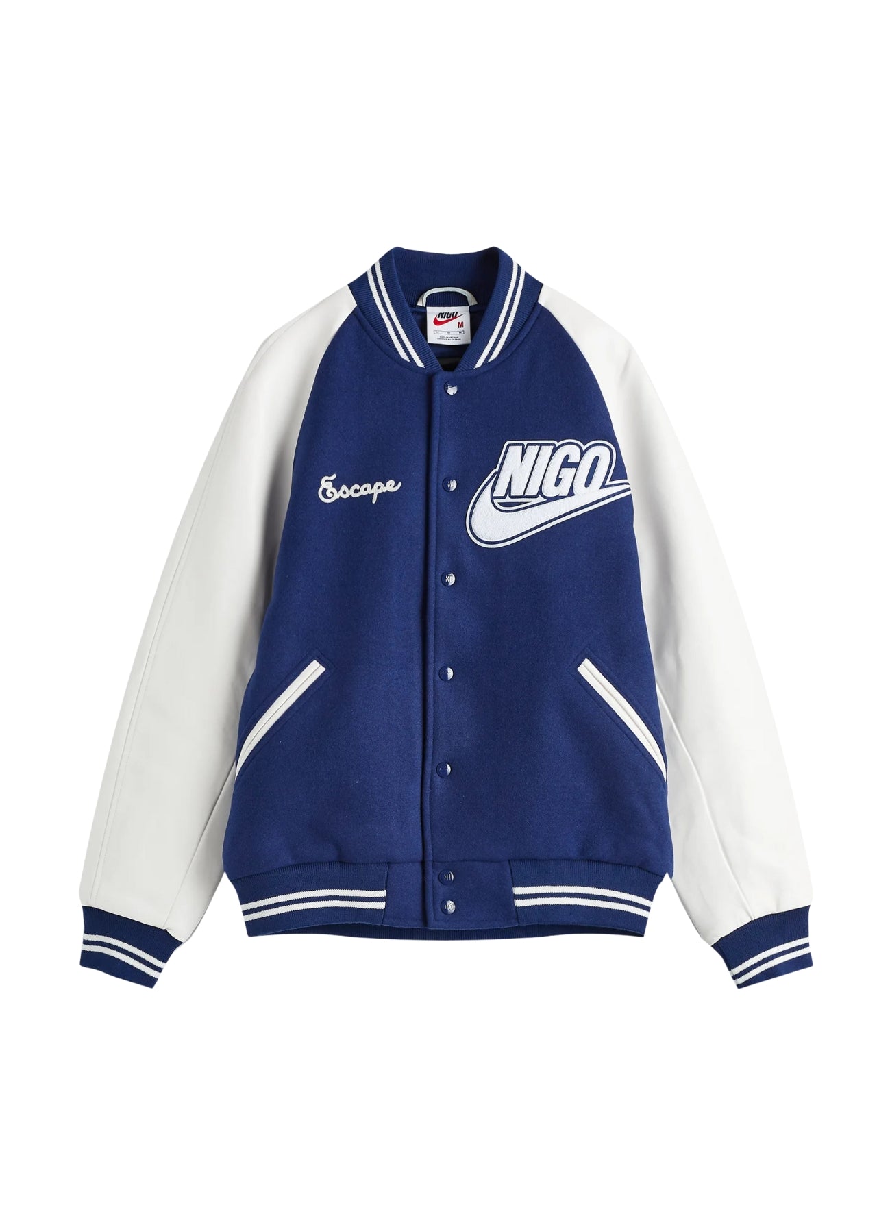 Nike x Nigo NRG Varsity Jacket Navy