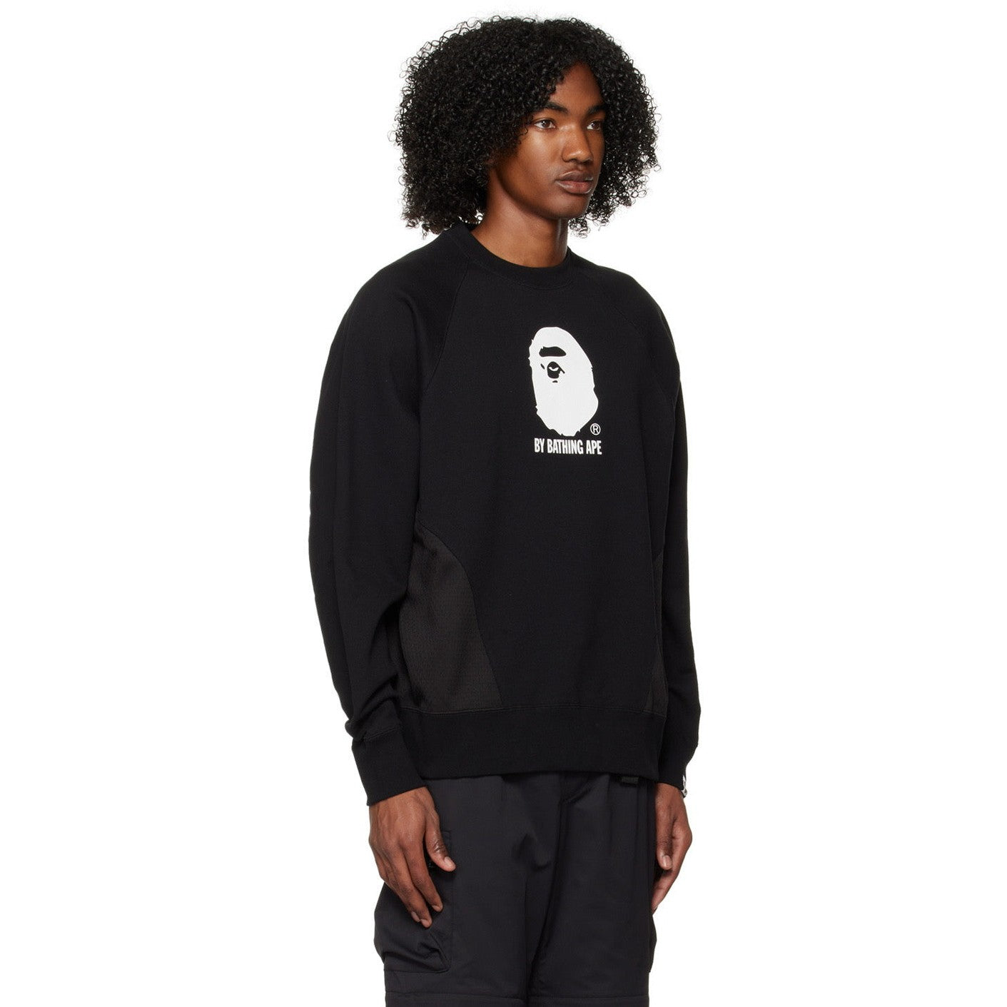 BAPE Black Paneled Sweatshirt
