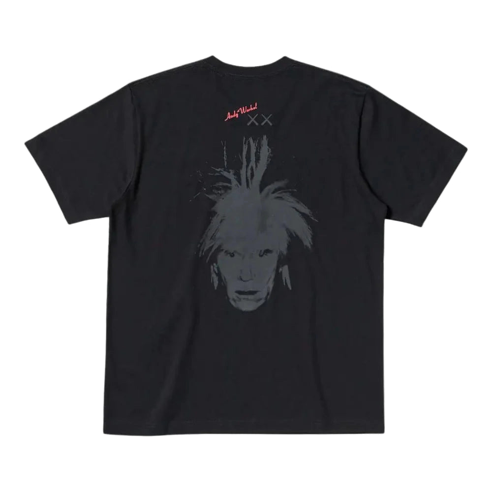 KAWS x Uniqlo Warhol UT Graphic T-Shirt Black