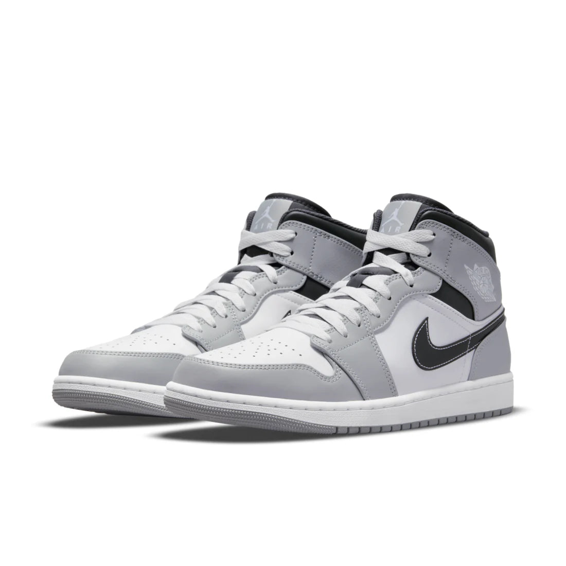 Air Jordan 1 Mid Light Smoke Grey Anthracite