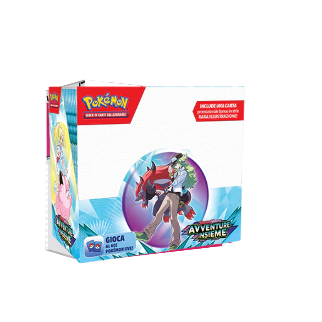 Display Box 36 Bustine con Topper Scarlatto e Violetto Avventure Insieme (IT)