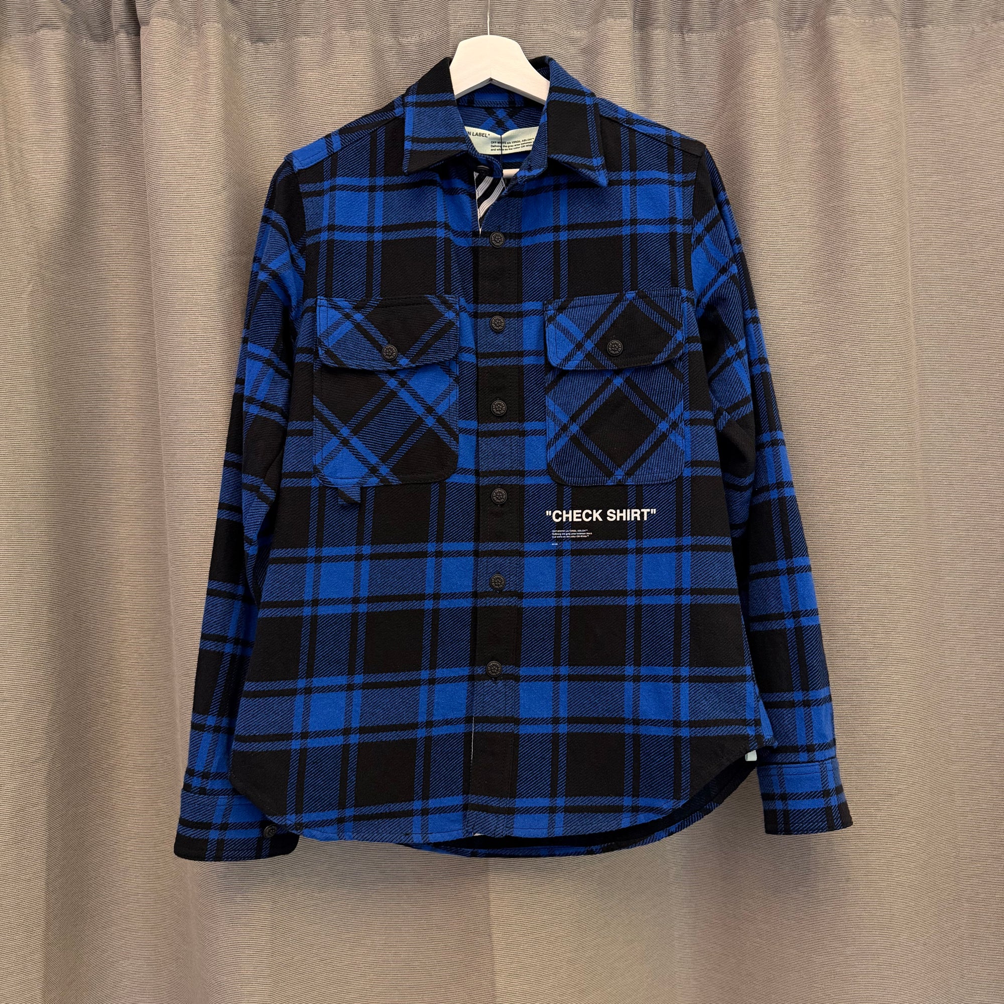 Off-White Check Shirt Flanel USED