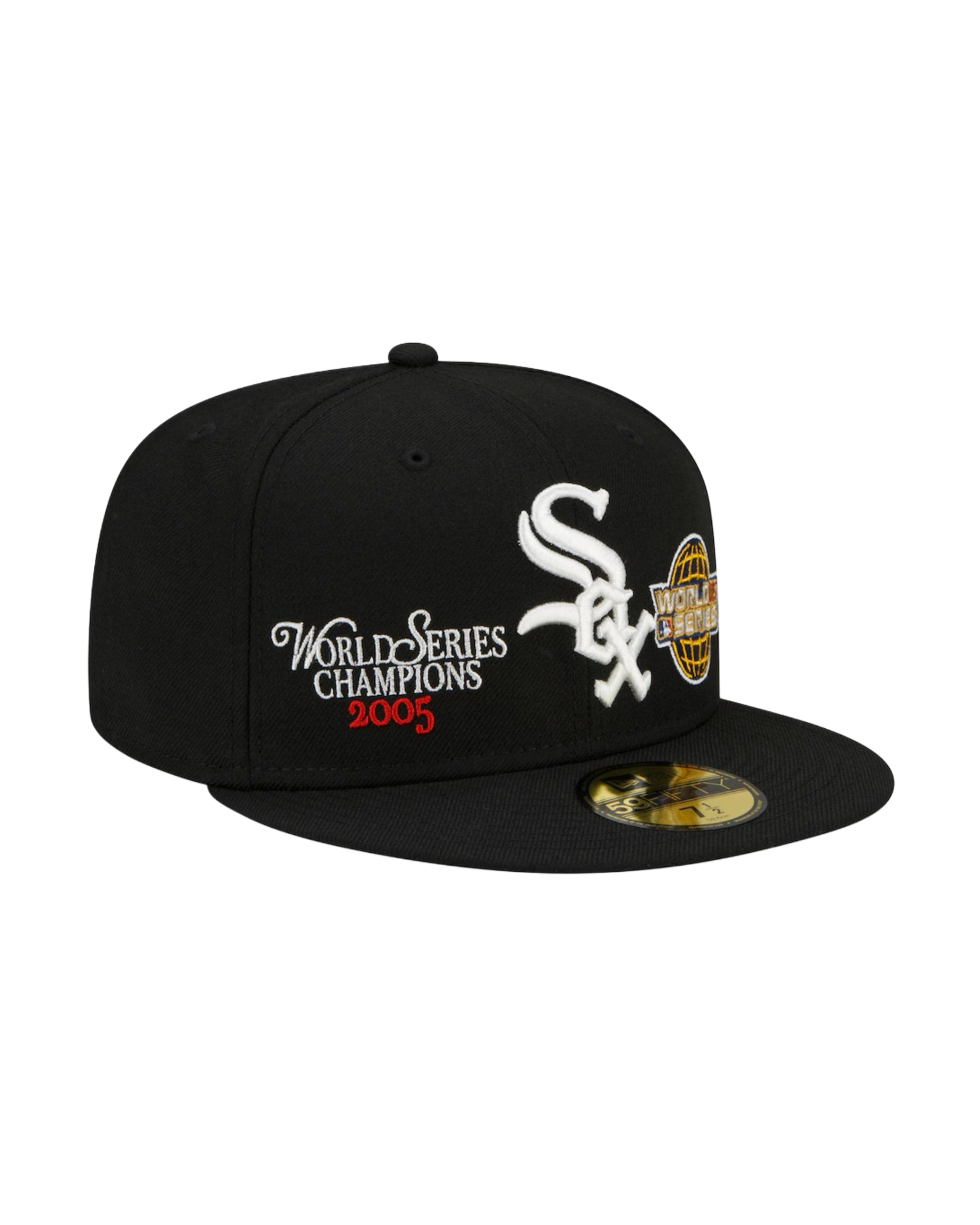 New Era 59FIFTY Black Chicago Sox 2005 World Series Champions