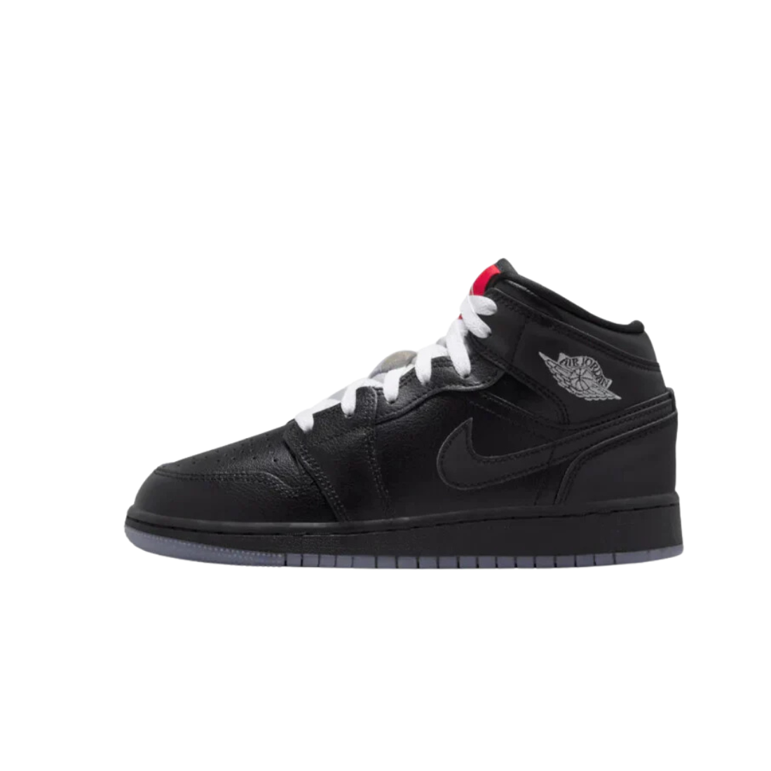 Air Jordan 1 Mid GS Black Metallic