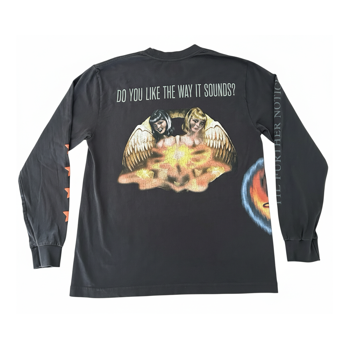 Cactus Jack by Travis Scott Utopia Circus Maximus Sound Long-Sleeve Tee 'Black'