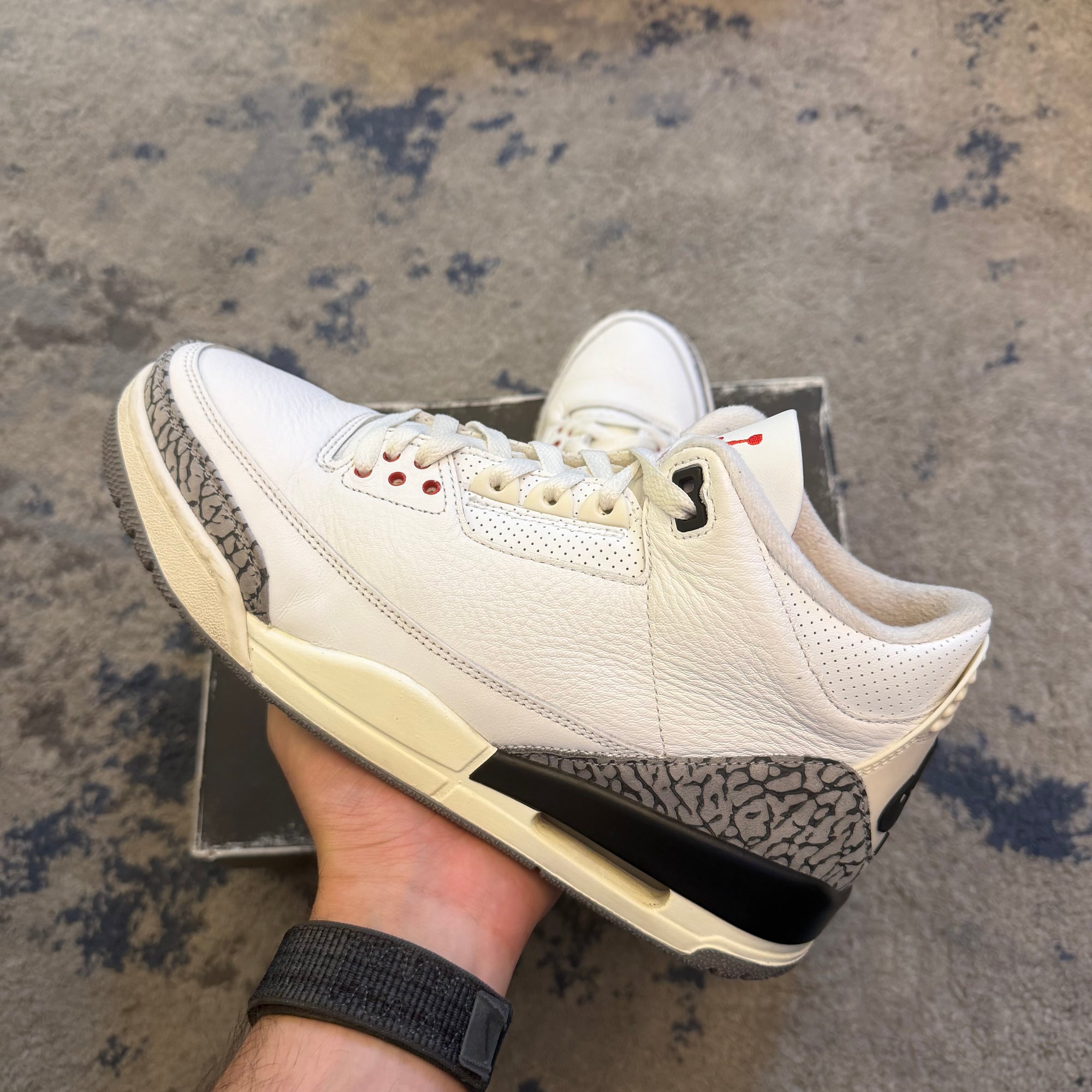 Jordan 3 White Cement Reimagined USED