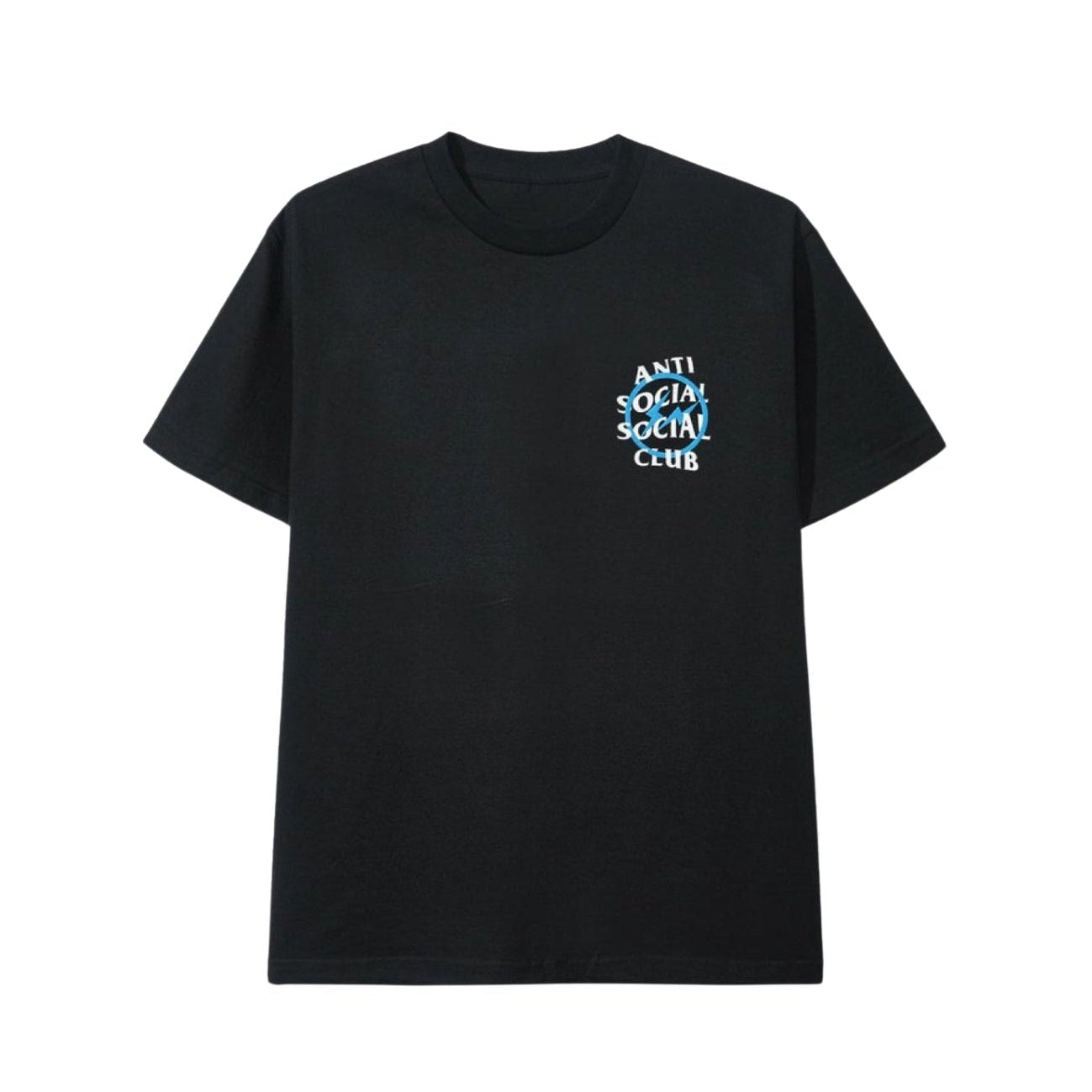 Anti Social Social Club x Fragment Design Blue Bolt Tee 'Black'