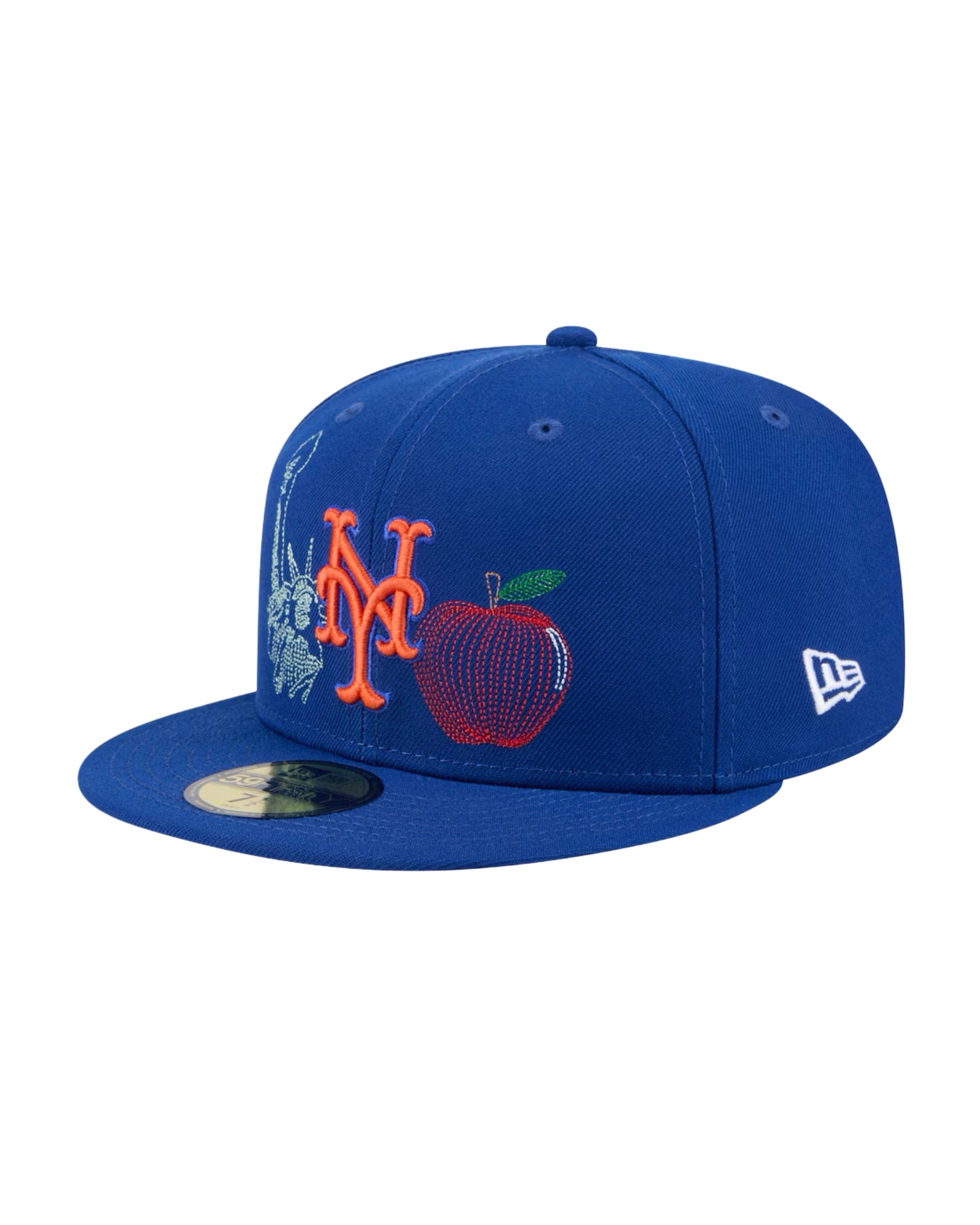 New Era 59FIFTY Fitted Hat New York Mets Royal State Stitch