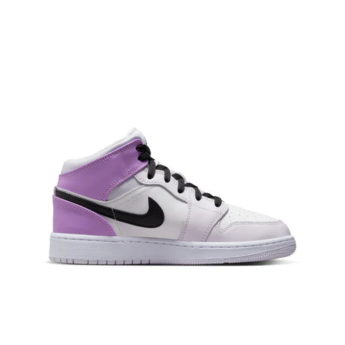Air Jordan 1 Mid Barely Grape GS