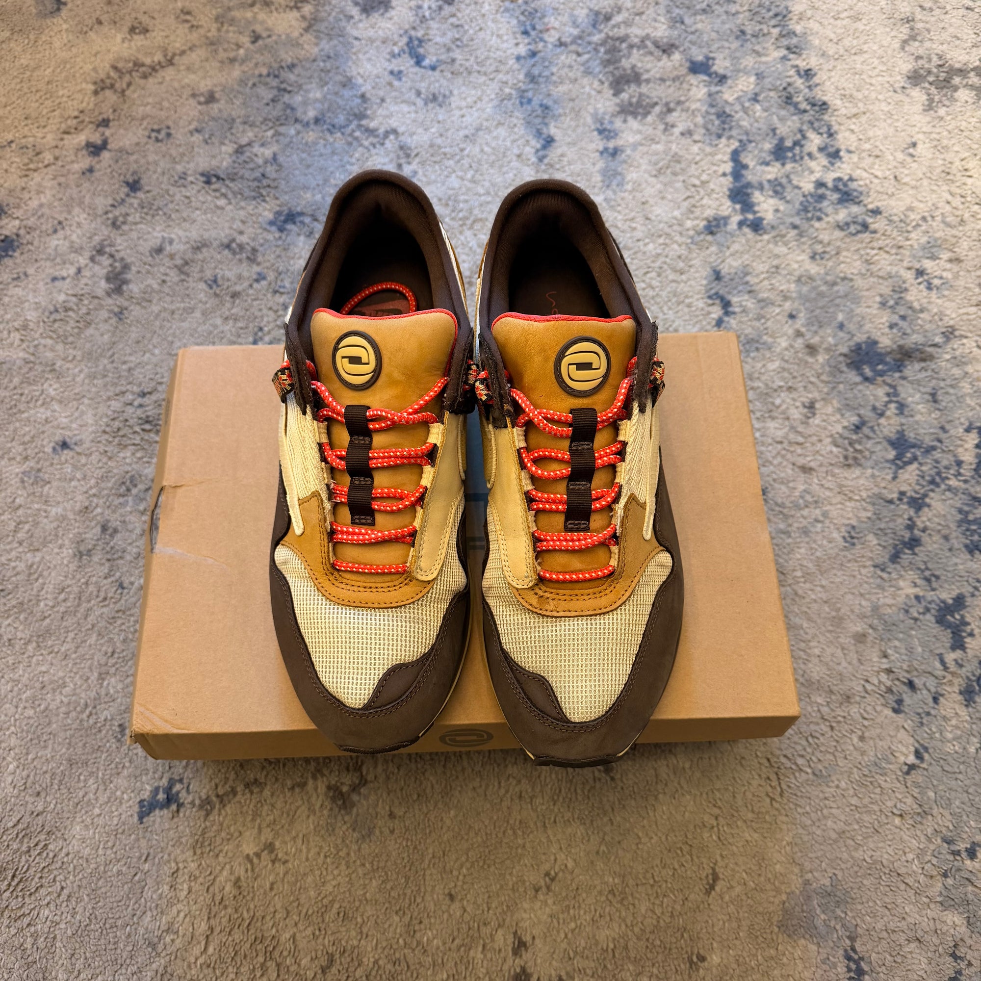 Air Max 1 Travis Scott Baroque Brown 44 USED