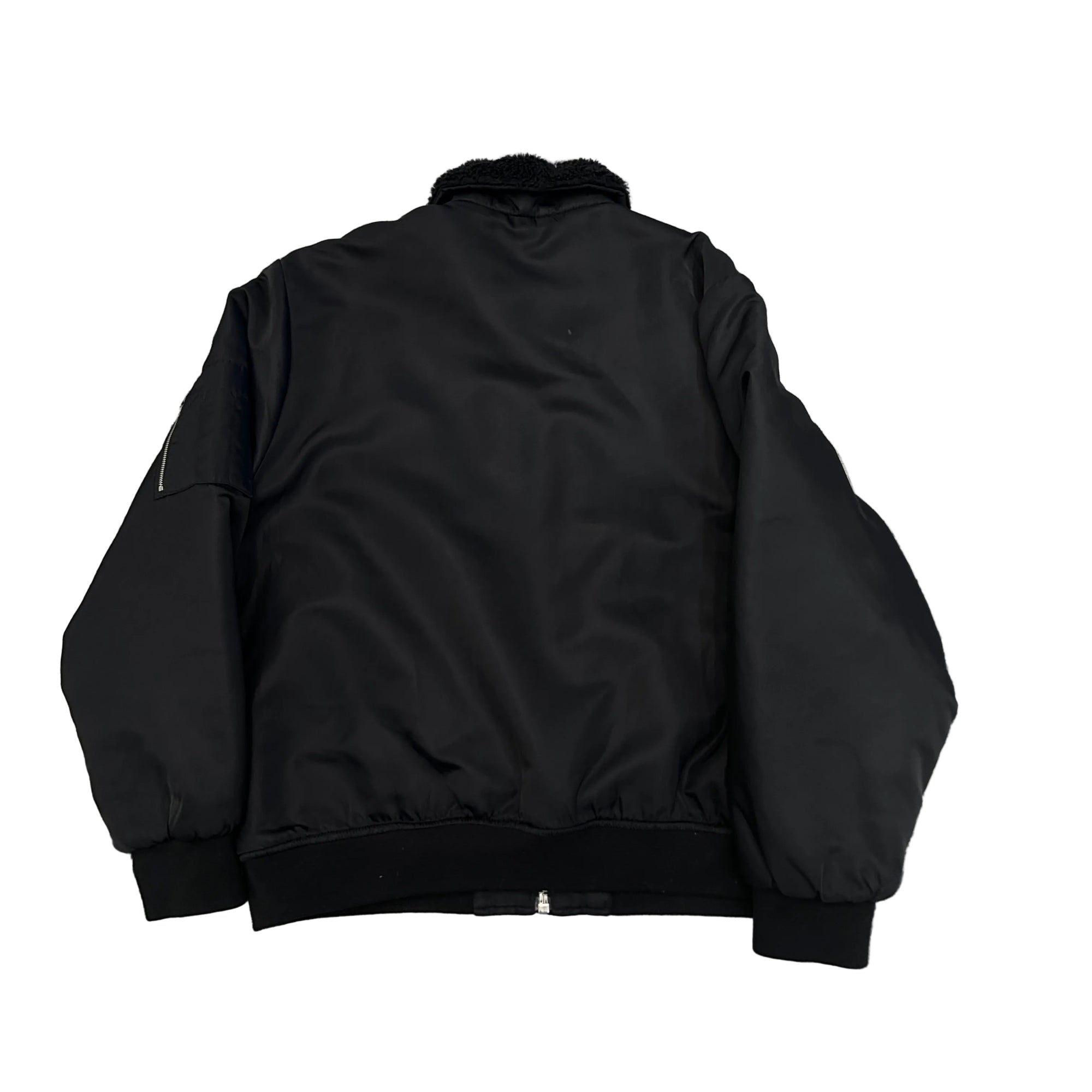 Supreme Dickies Fur Collar Bomber Jacket Black 9/10