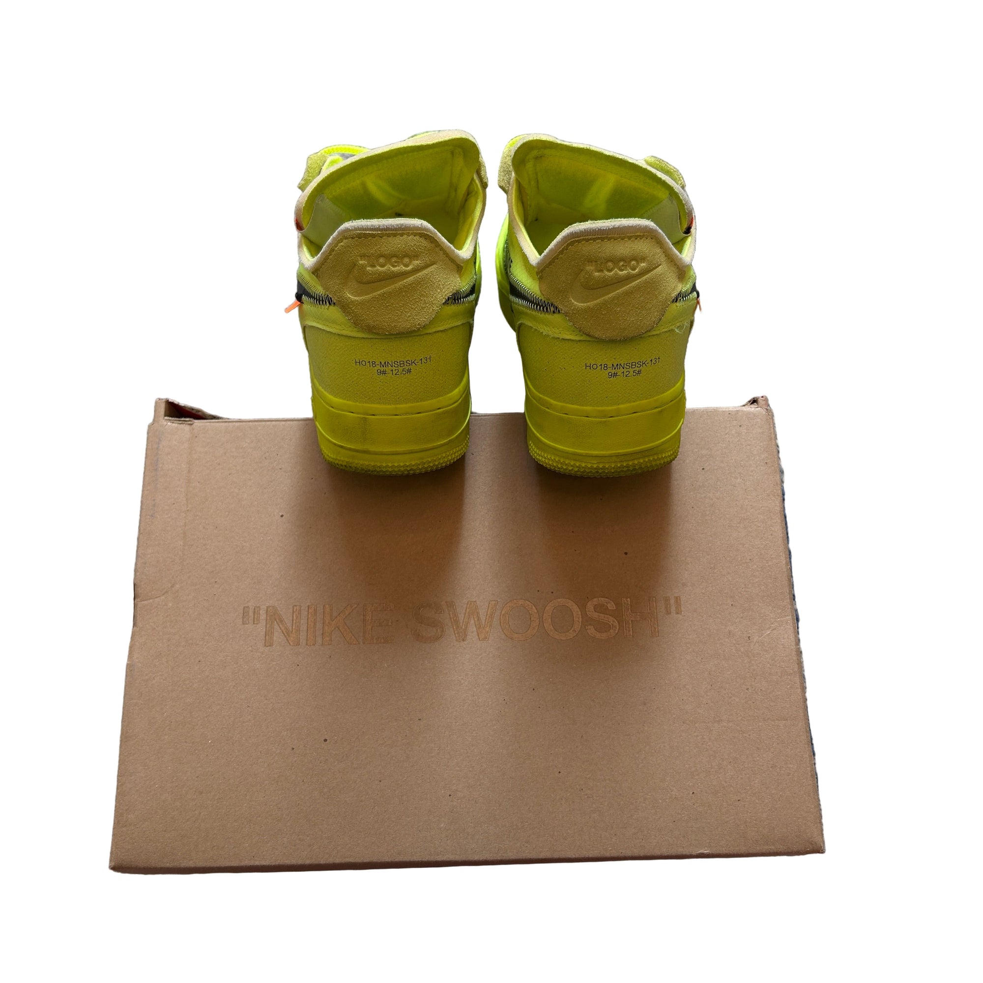 Nike Air Force 1 Low x Off-White Volt 9/10