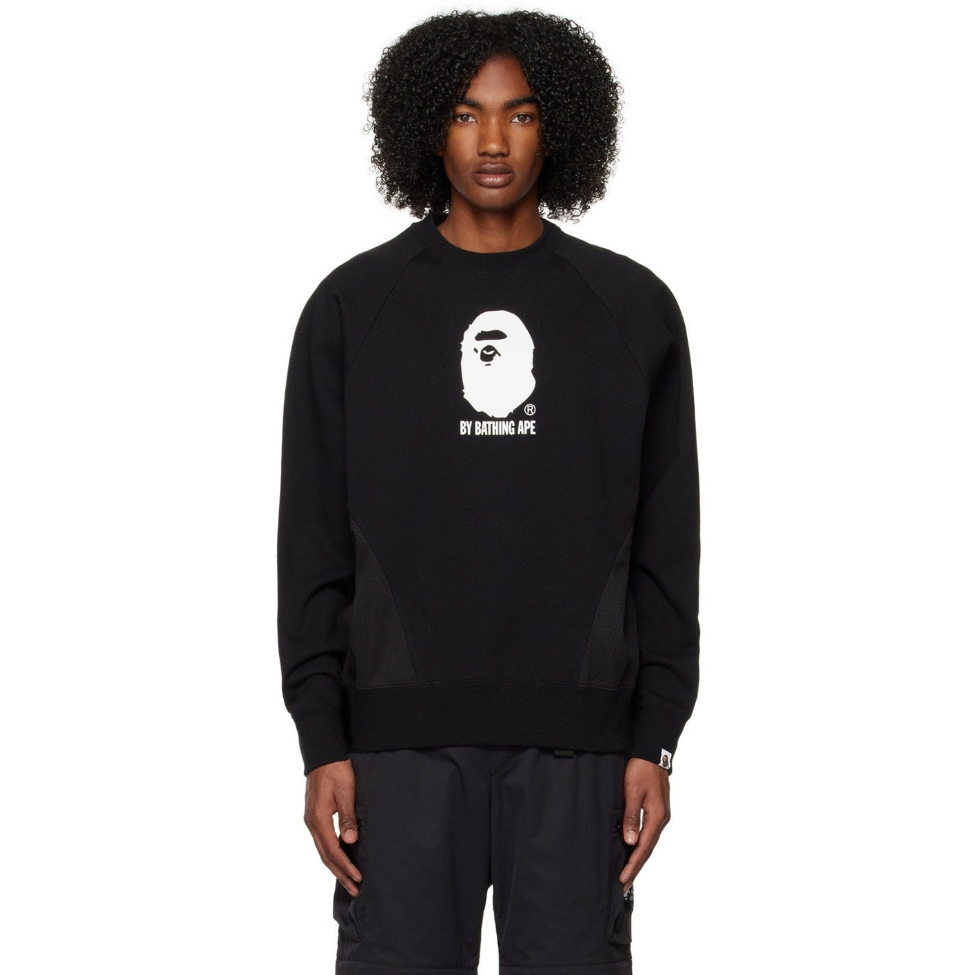 BAPE Black Paneled Sweatshirt