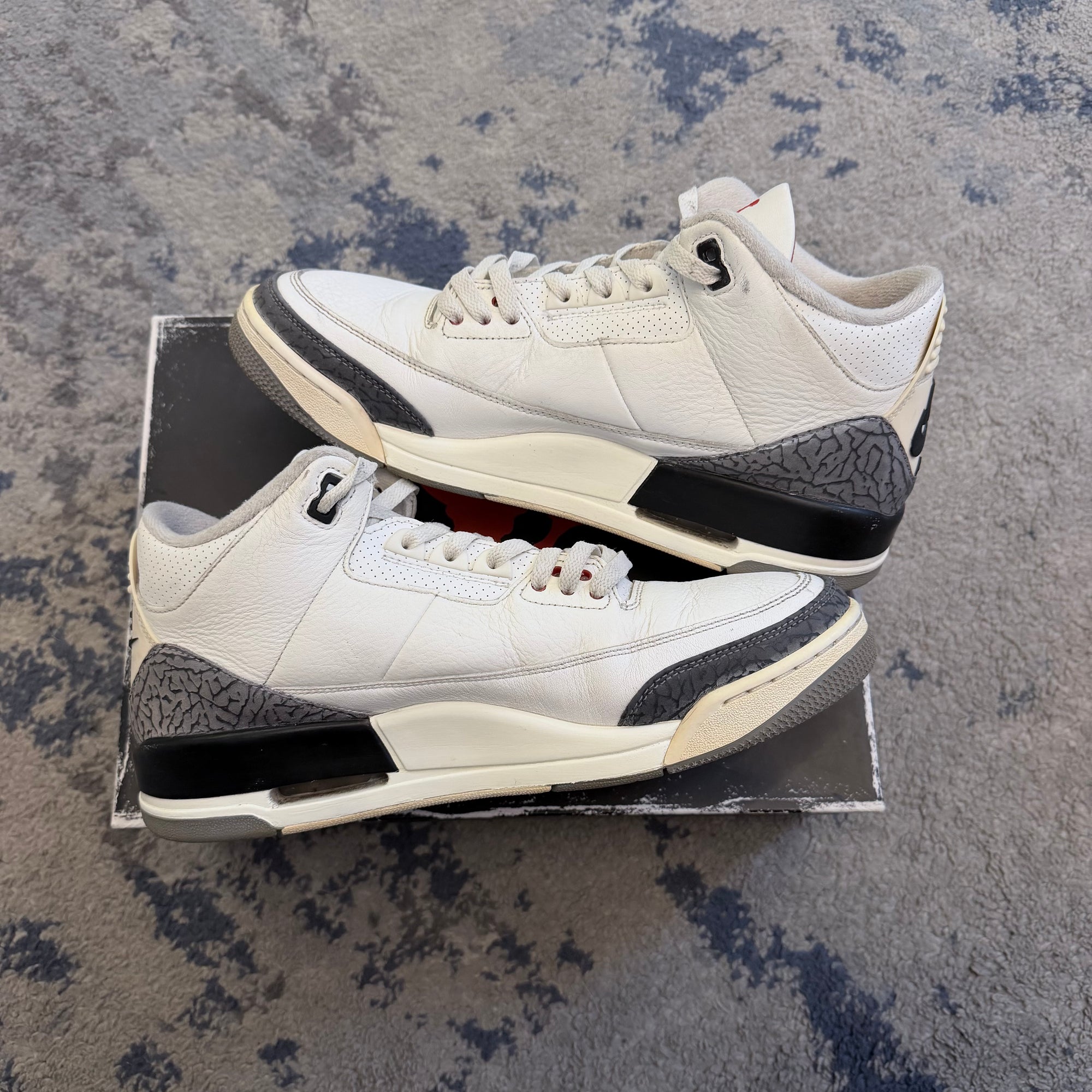 Jordan 3 White Cement Reimagined 45,5
