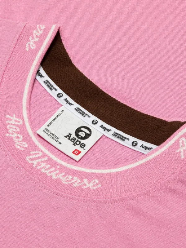 AAPE BY *A BATHING APE® Tee Pink