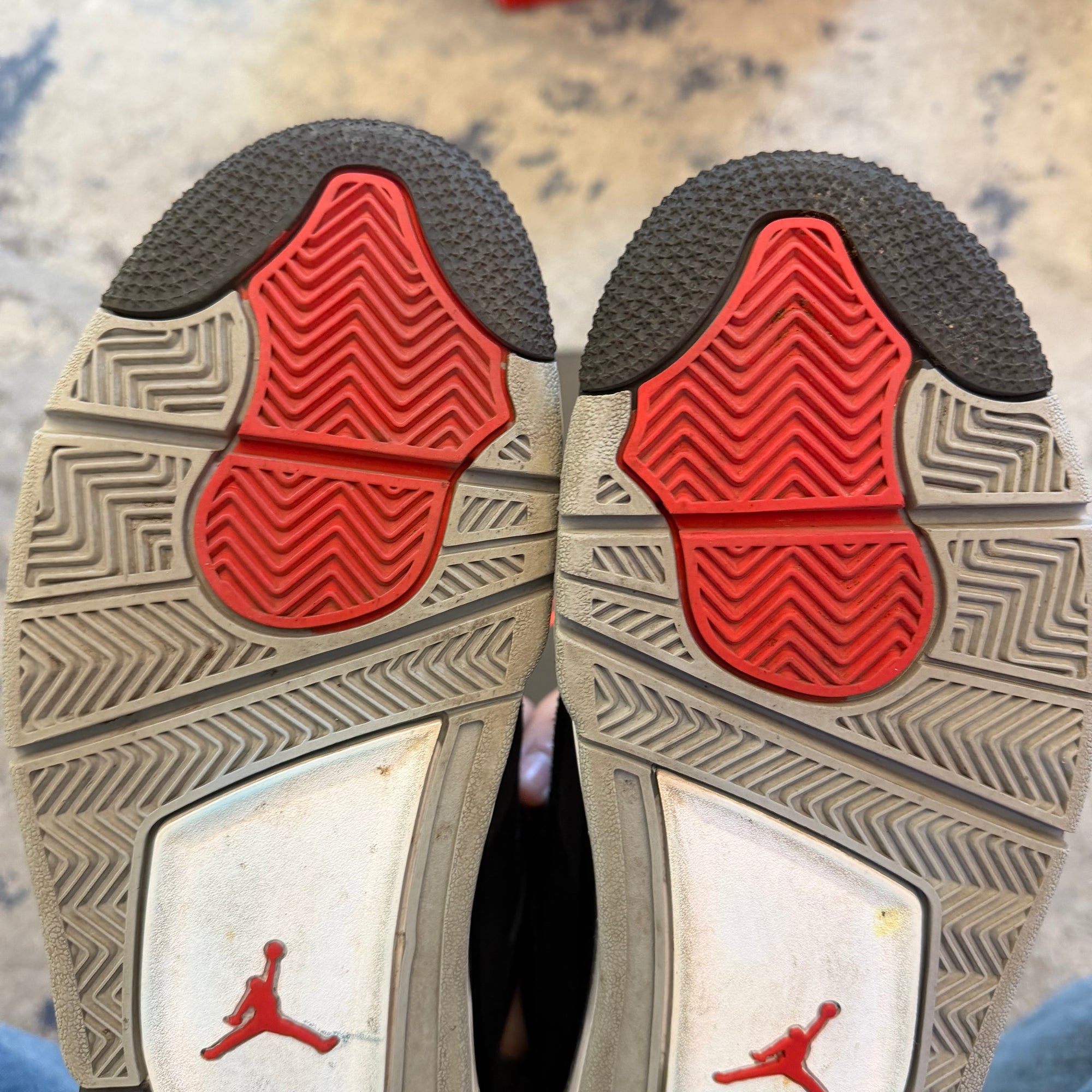 Jordan 4 Black Canvas USED