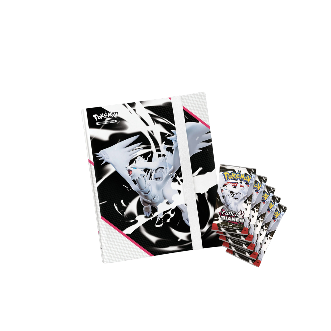 Pokemon Collezione con Raccoglitore Scarlatto e Violetto Fuoco Bianco (IT)
