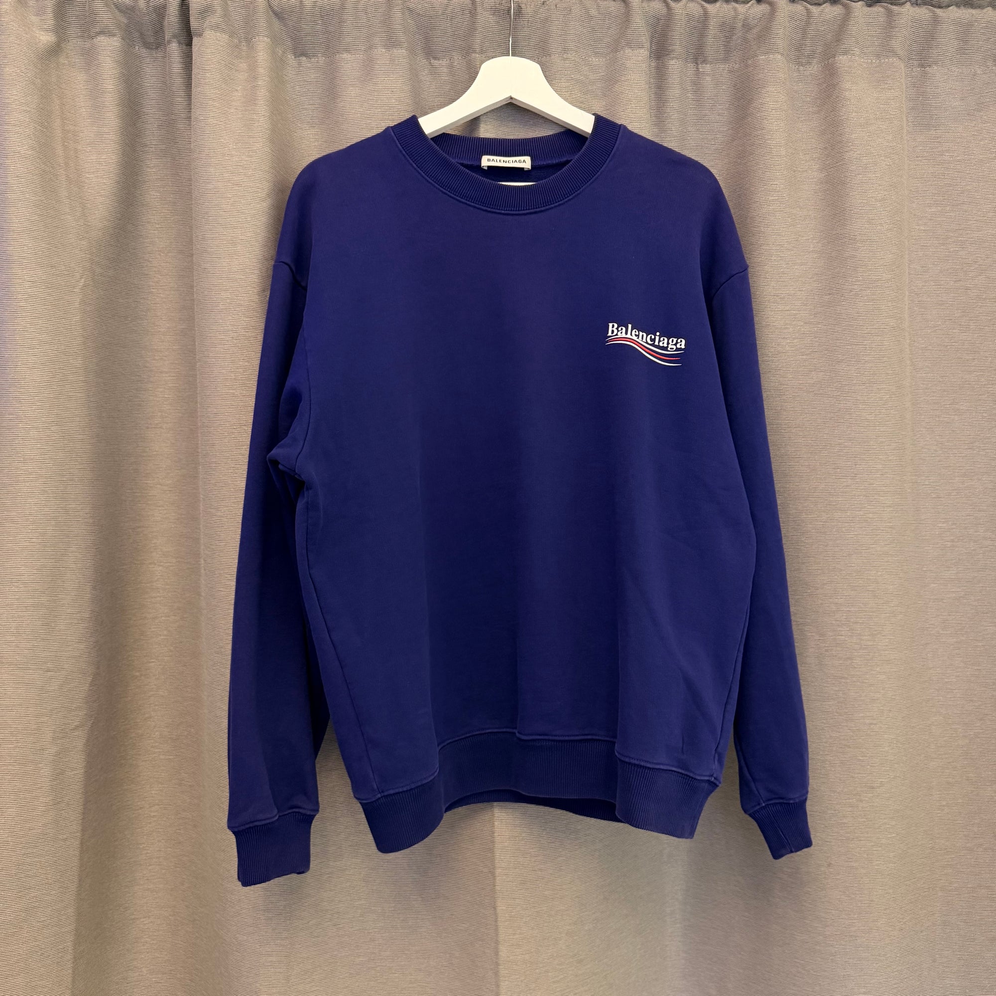 Balenciaga Classic Blue Wave Logo USED