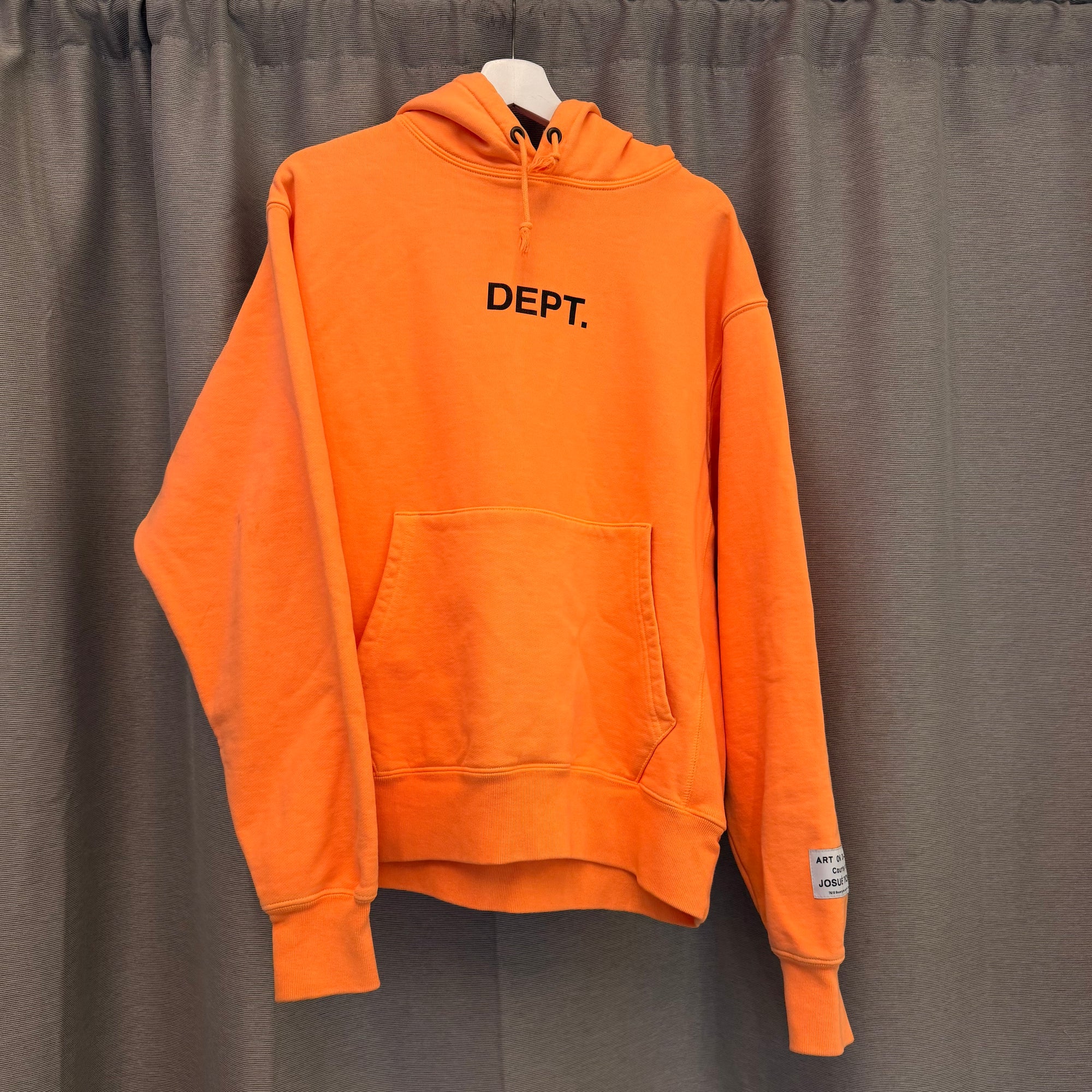Gallery Dept. Orange Logo Hoodie USED