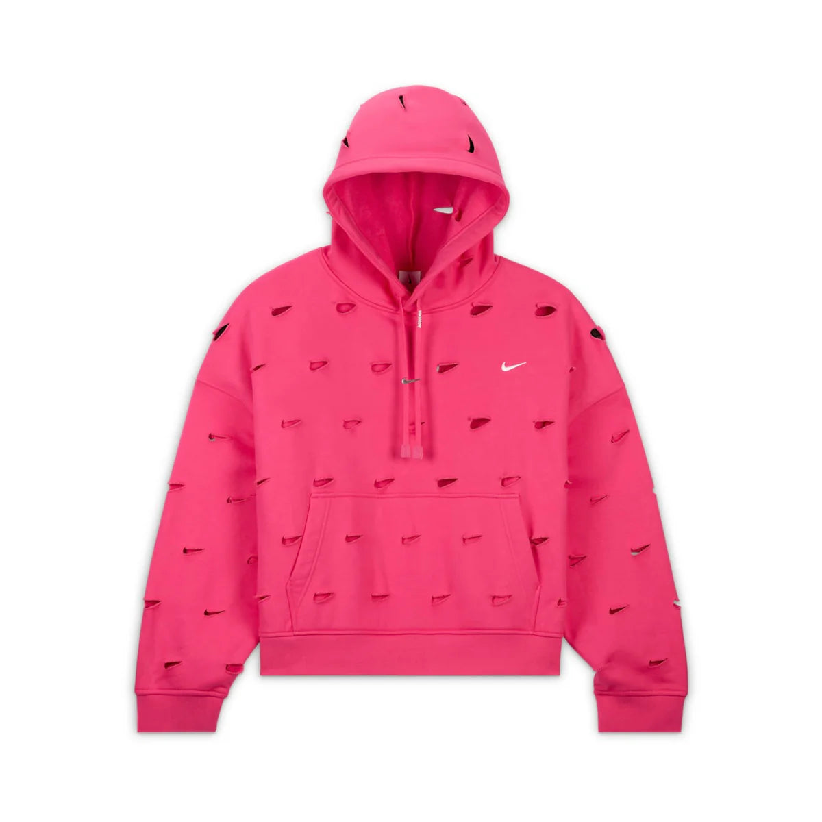 Nike x Jacquemus Le Swoosh Hoodie Dark Pink