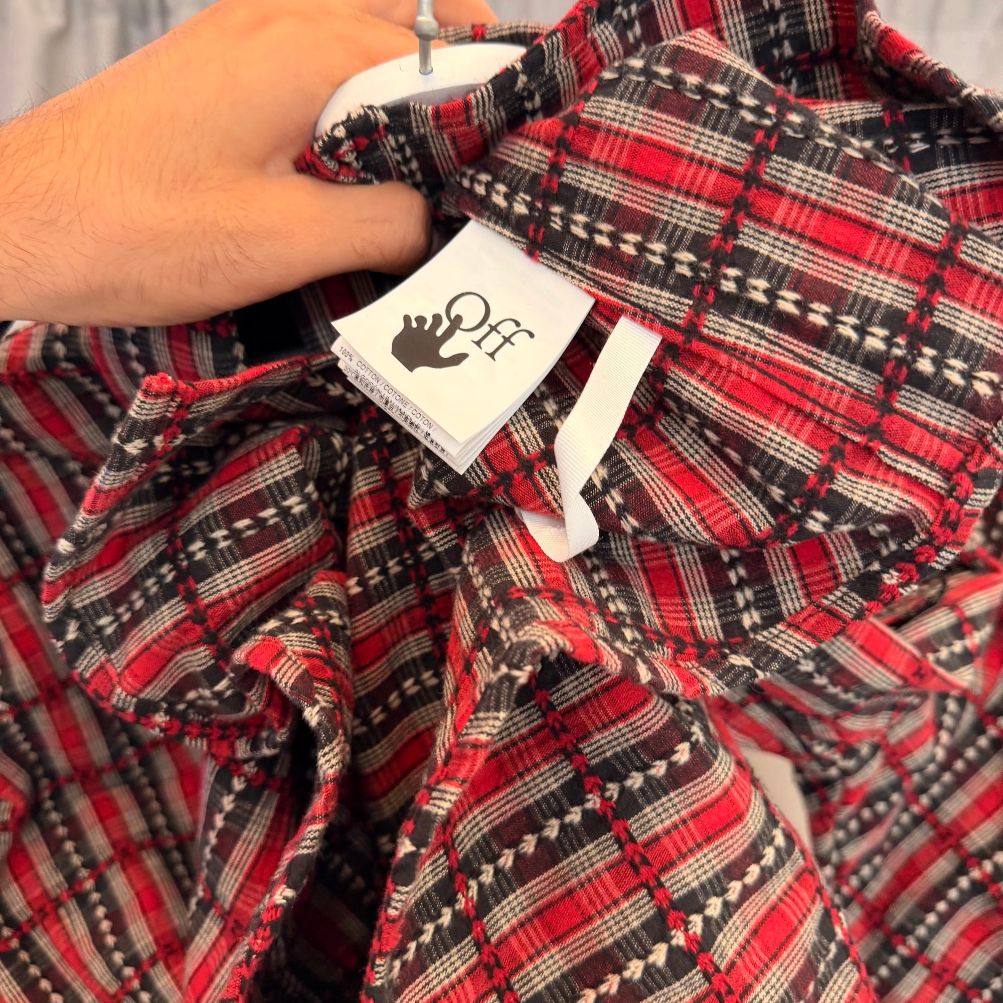 Off-White Flanel Overshirt USED