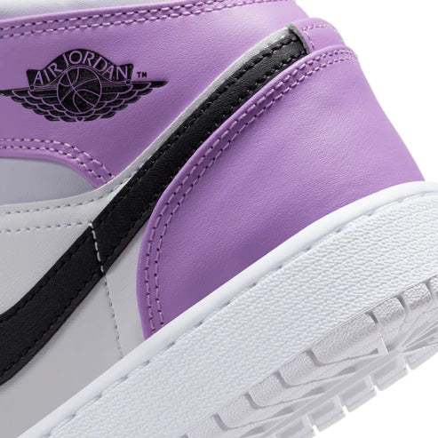 Air Jordan 1 Mid Barely Grape GS