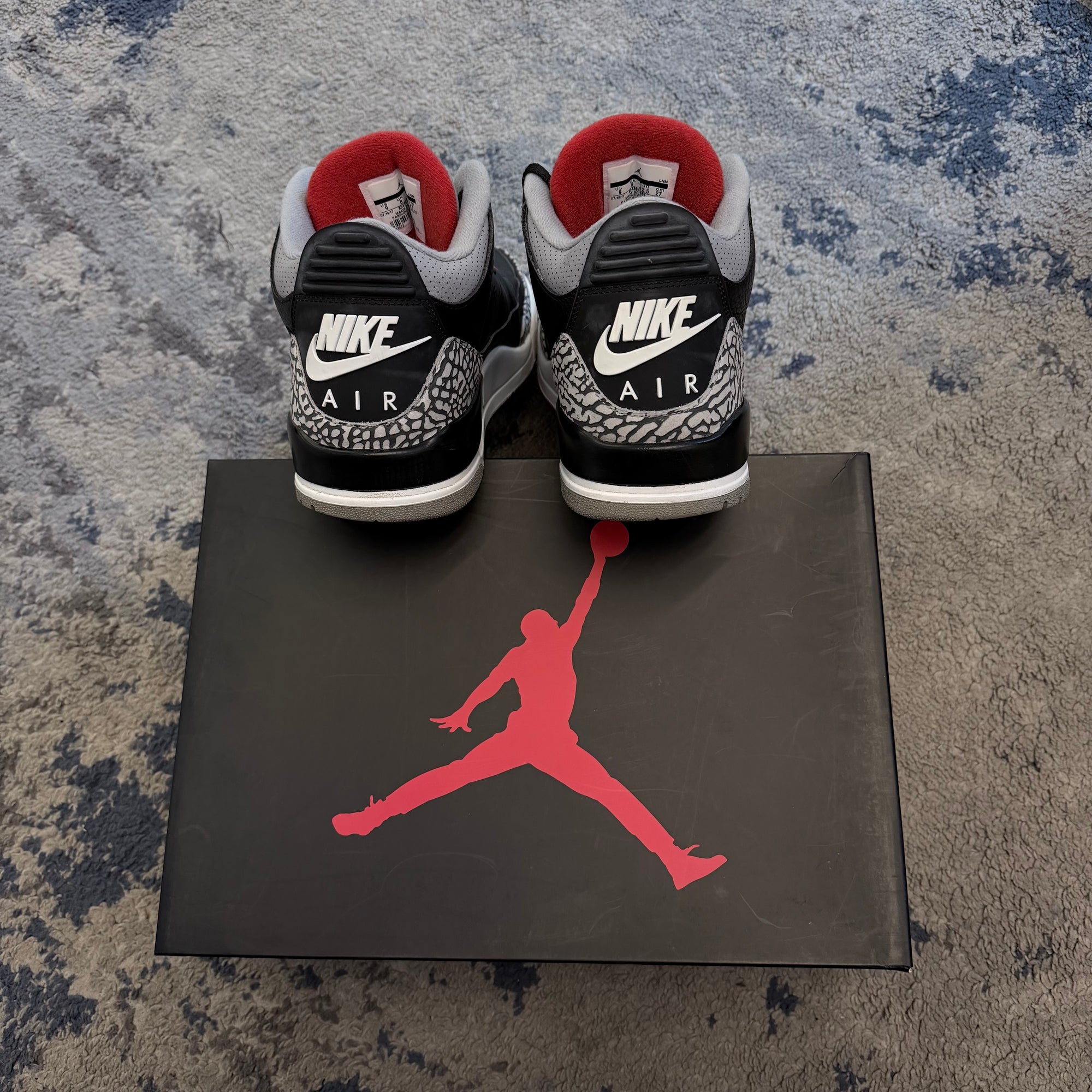 Air Jordan 3 Retro OG Black Cement 42,5
