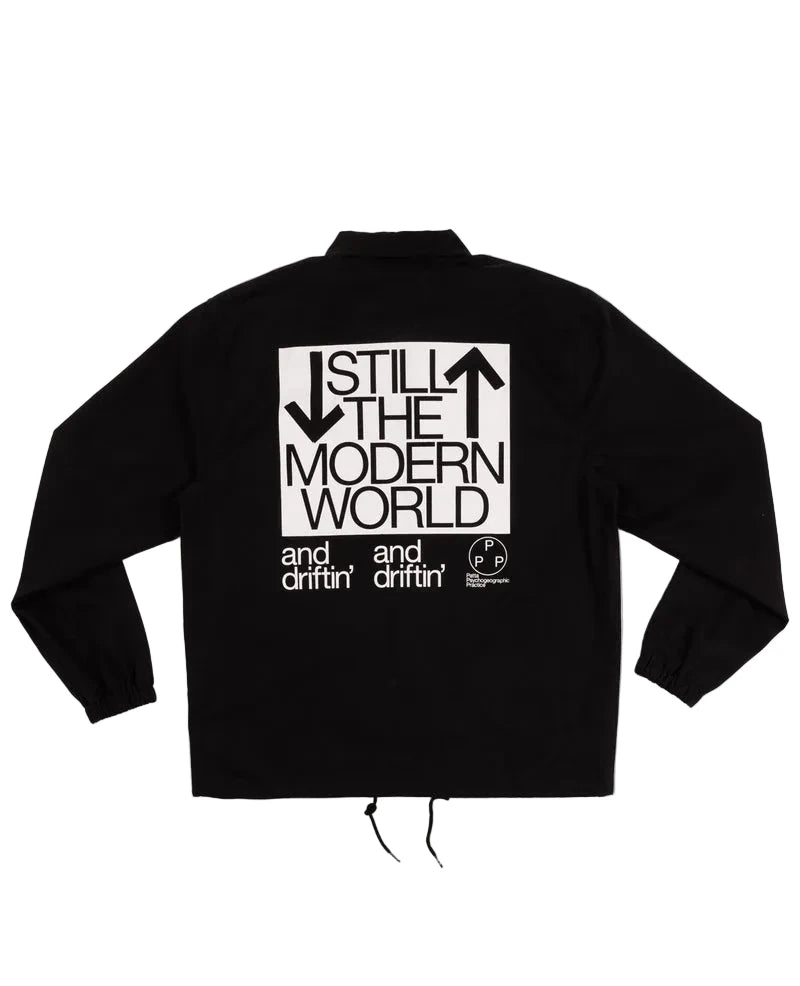 Patta x Experimental Jetset Coach Jacket Black
