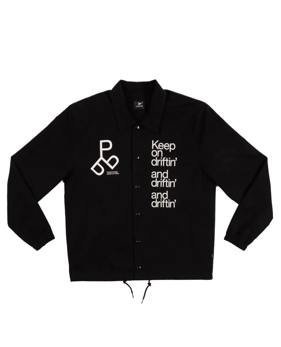 Patta x Experimental Jetset Coach Jacket Black