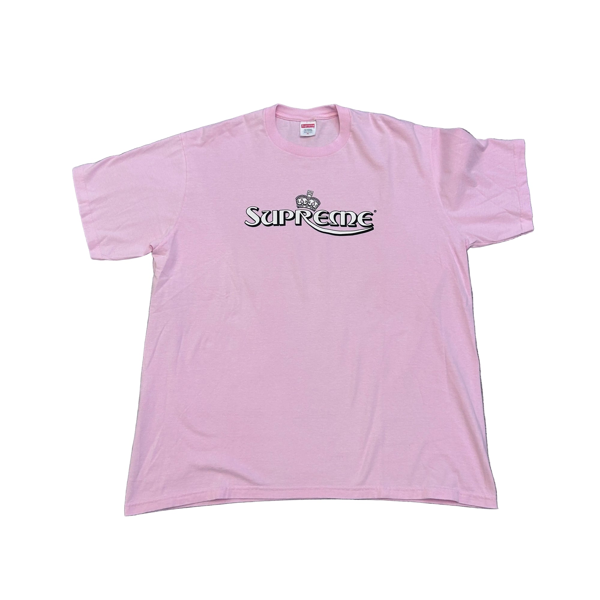 Supreme Crown Tee Pink 8.5/10