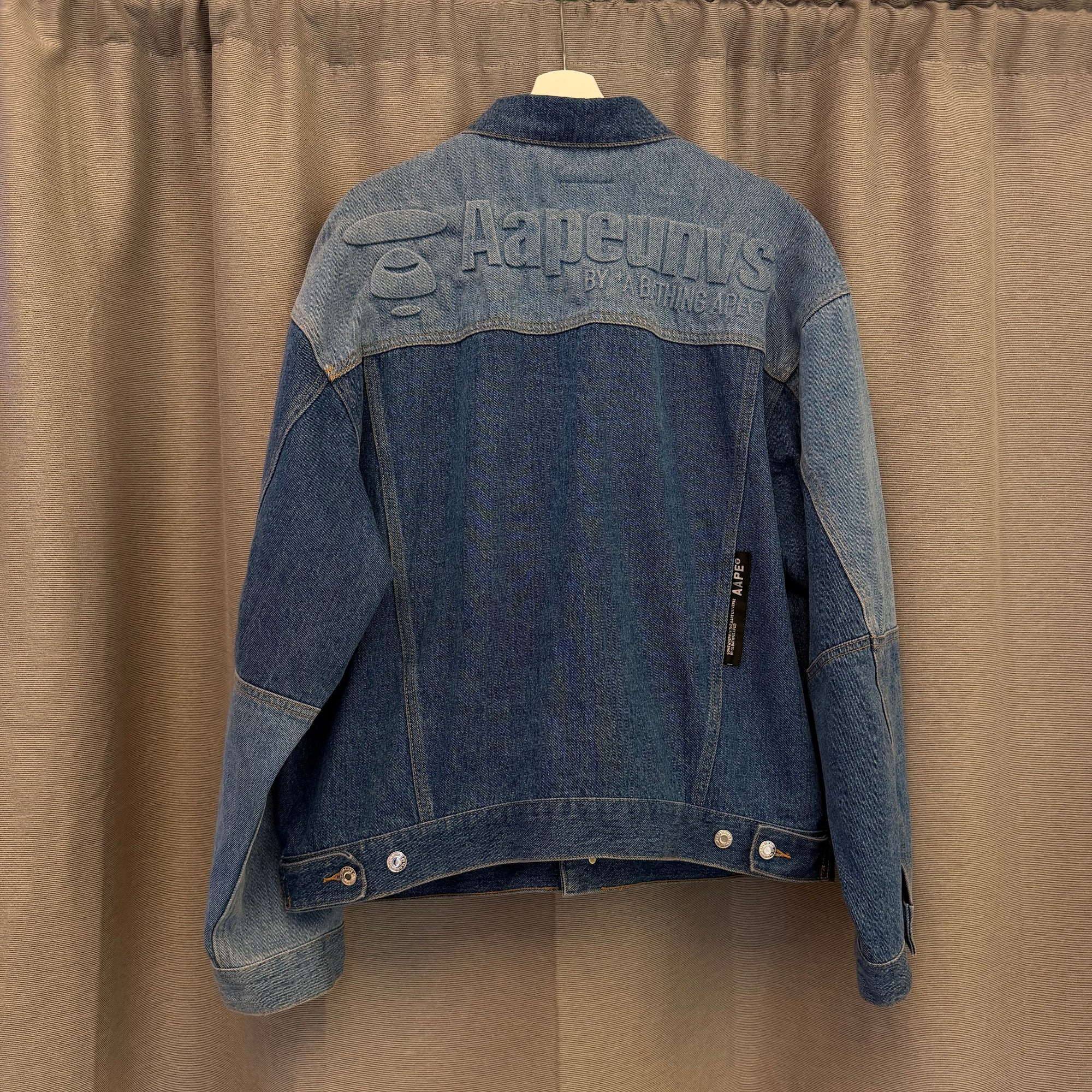 AAPE By A Bathing Ape Denim Jacket USED