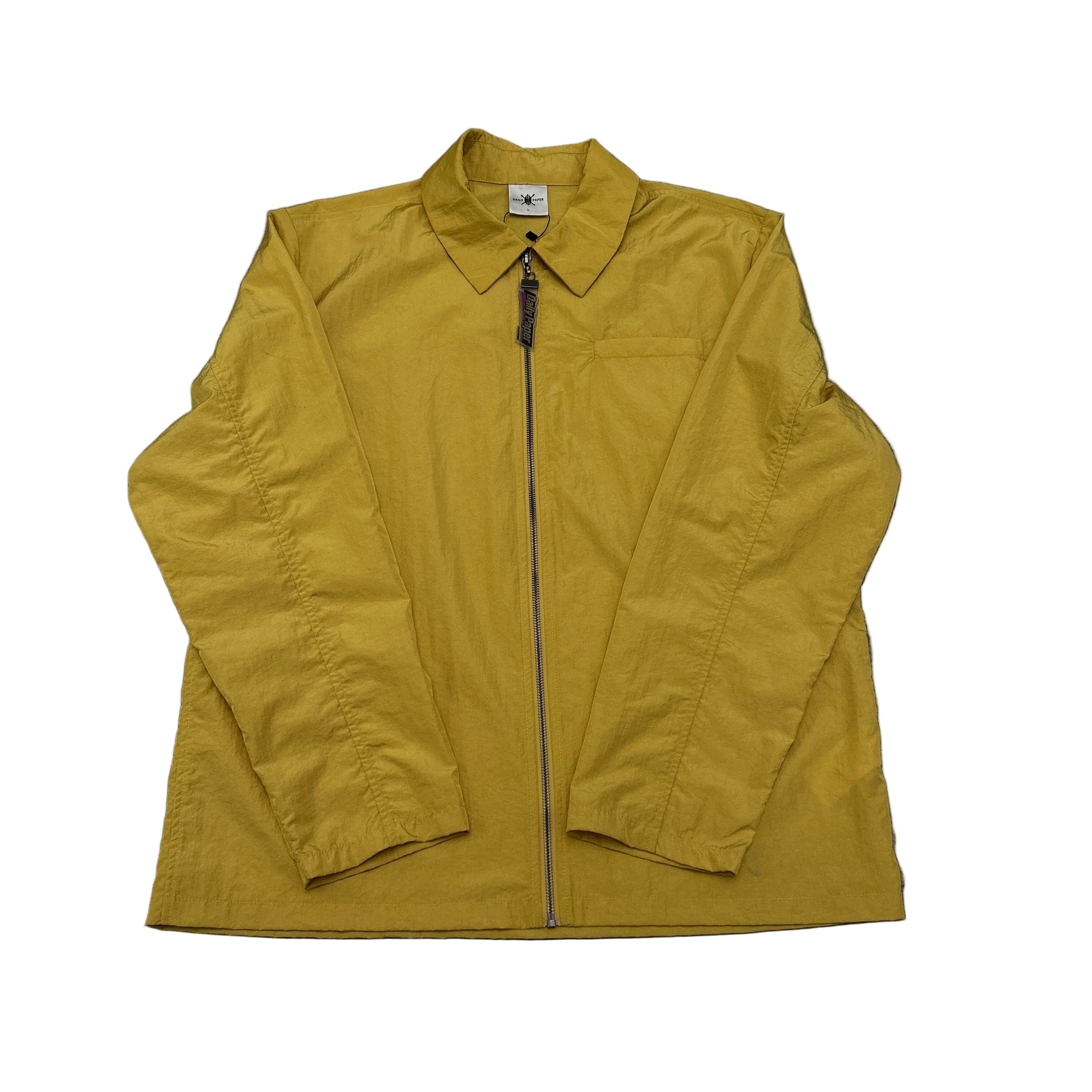 Daily Paper Vintage Yellow Zip Basic Jacket 9.5/10
