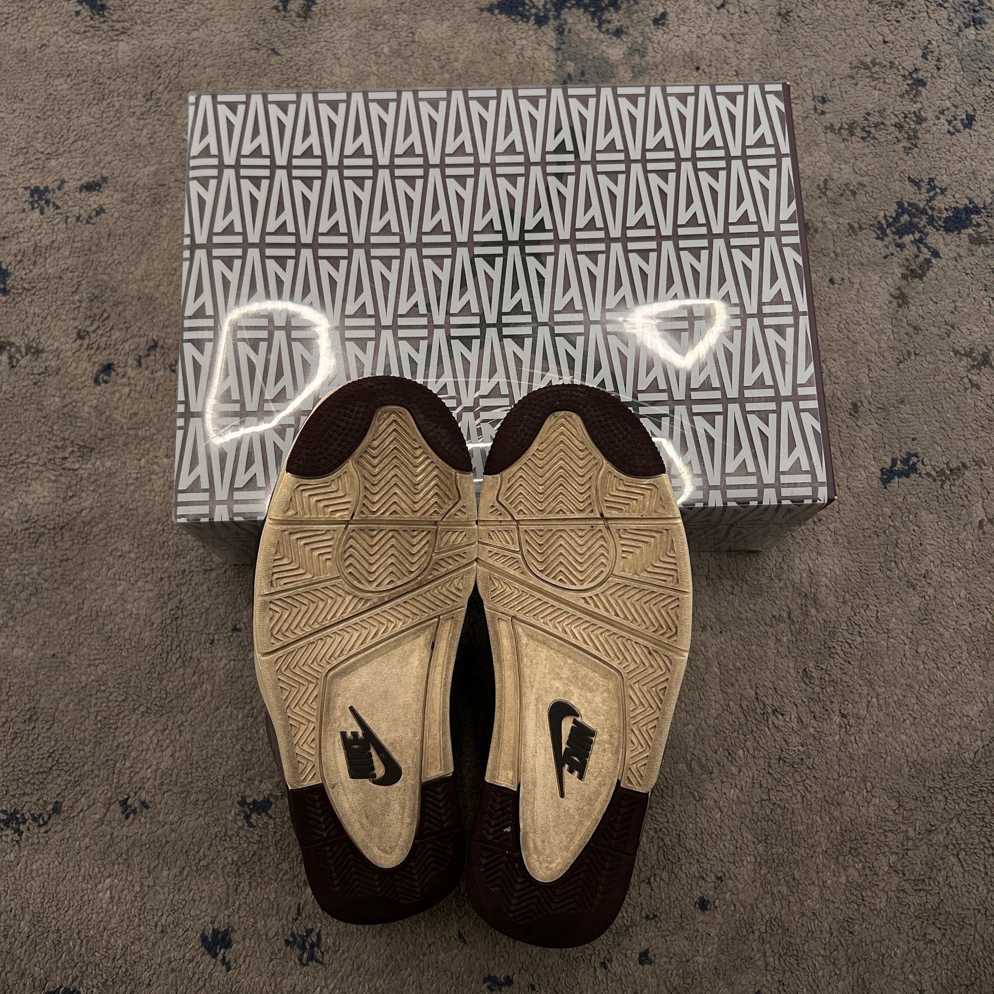 Air Jordan 4 Retro A Ma Maniere Violet Ore 9/10