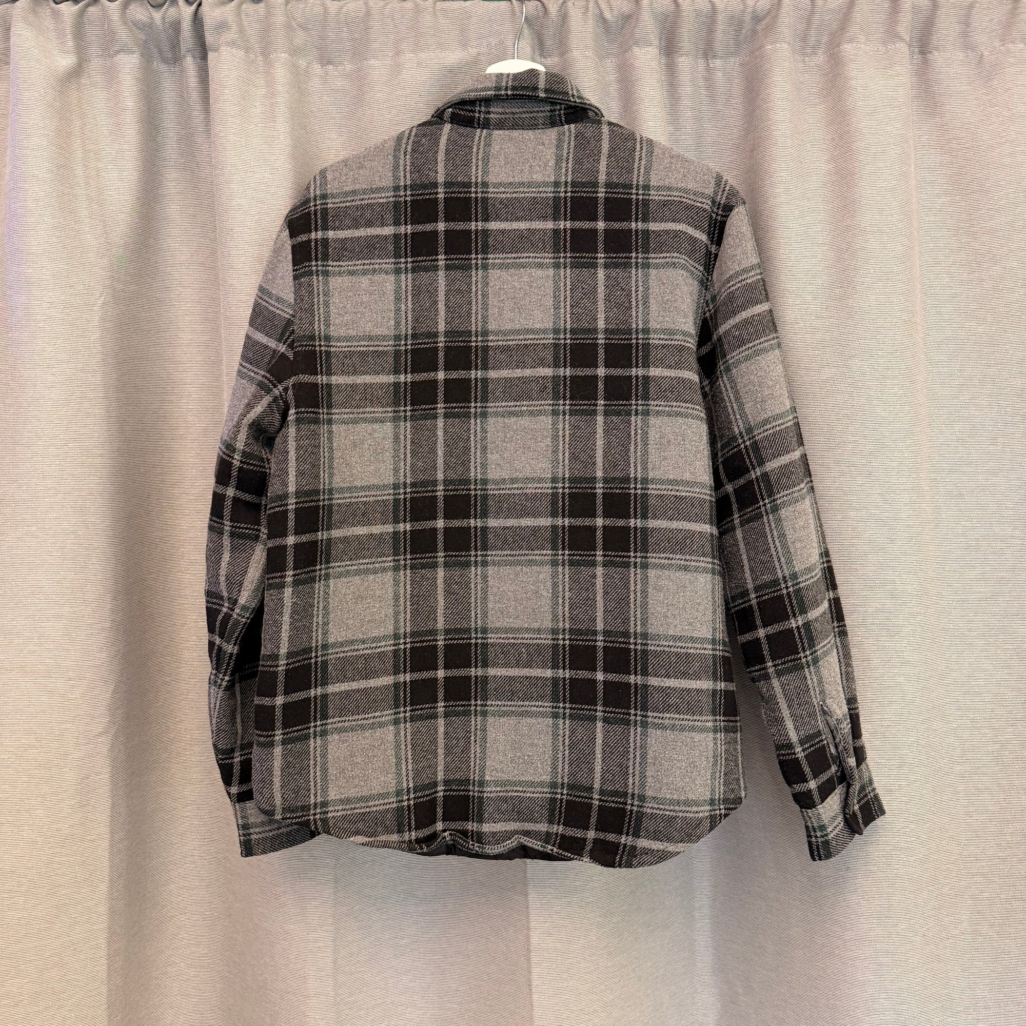 Stüssy Plaid Quilted Flanel Jacket USED
