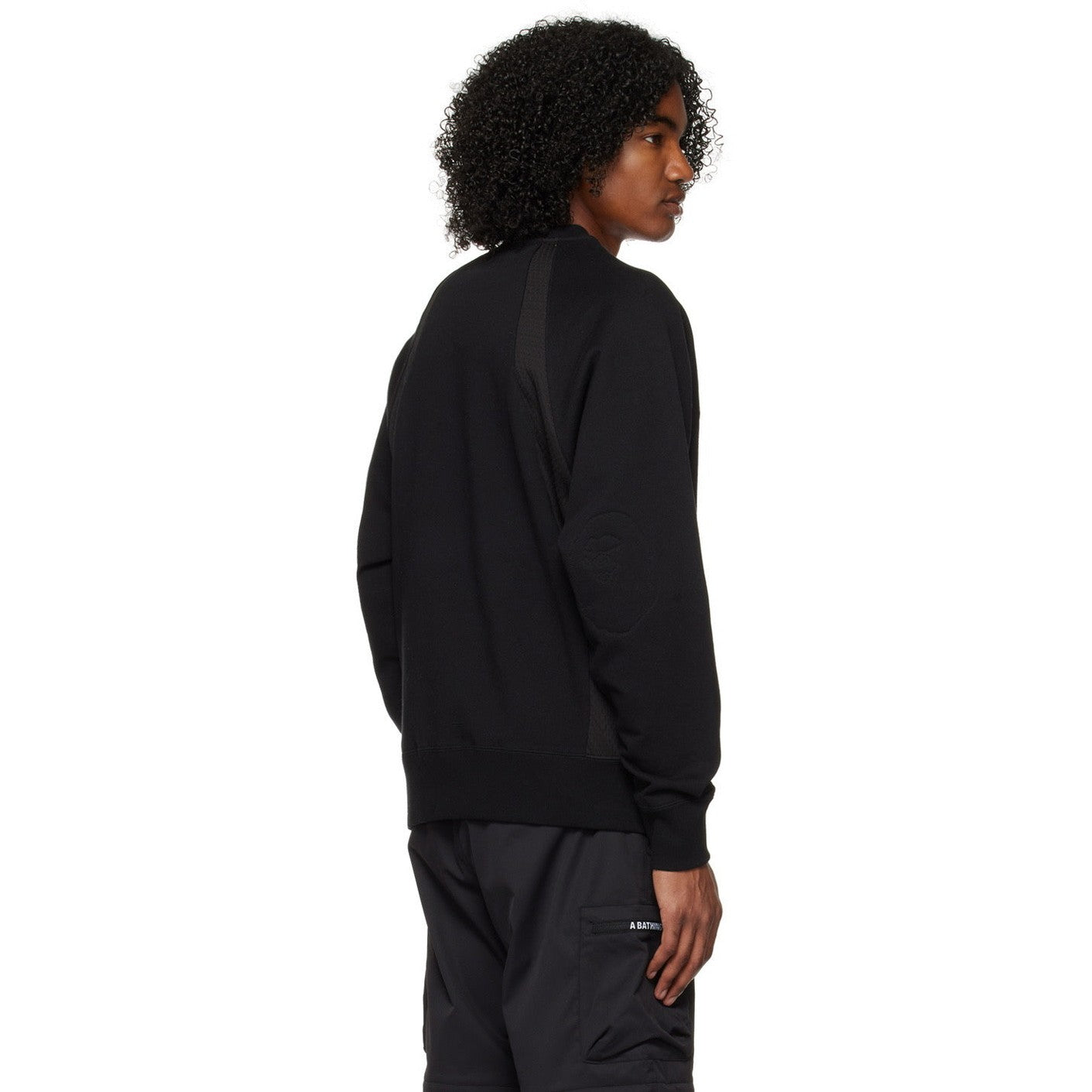 BAPE Black Paneled Sweatshirt