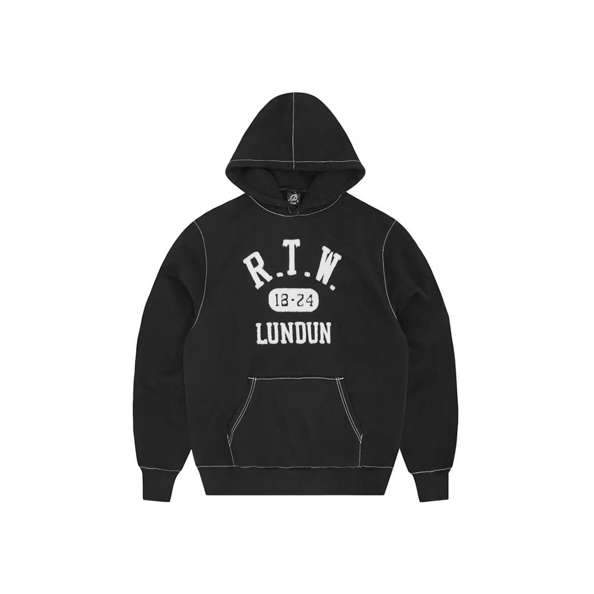 Corteiz RTW College Hoodie 'Black'