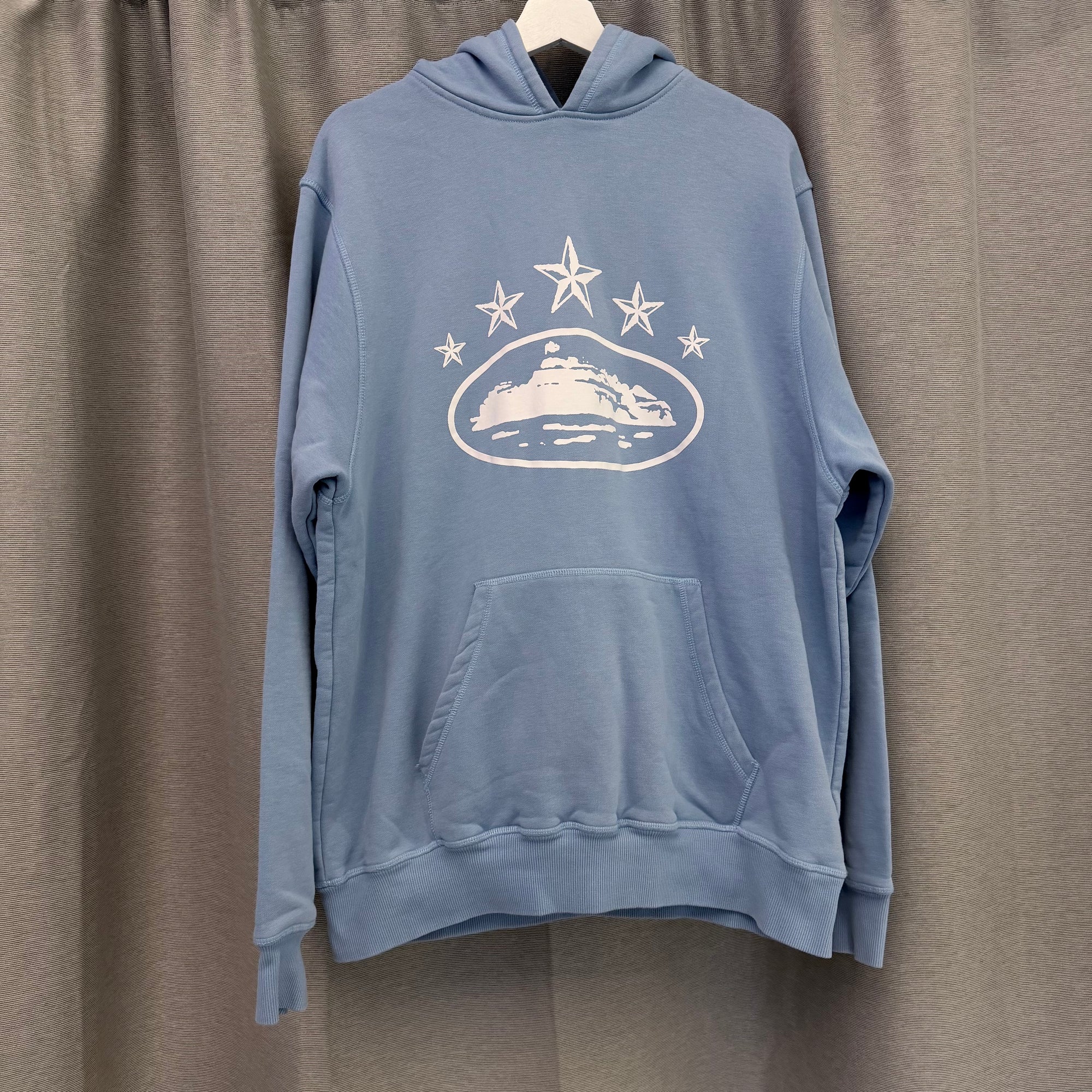 Corteiz Alcatraz Logo Hoodie USED