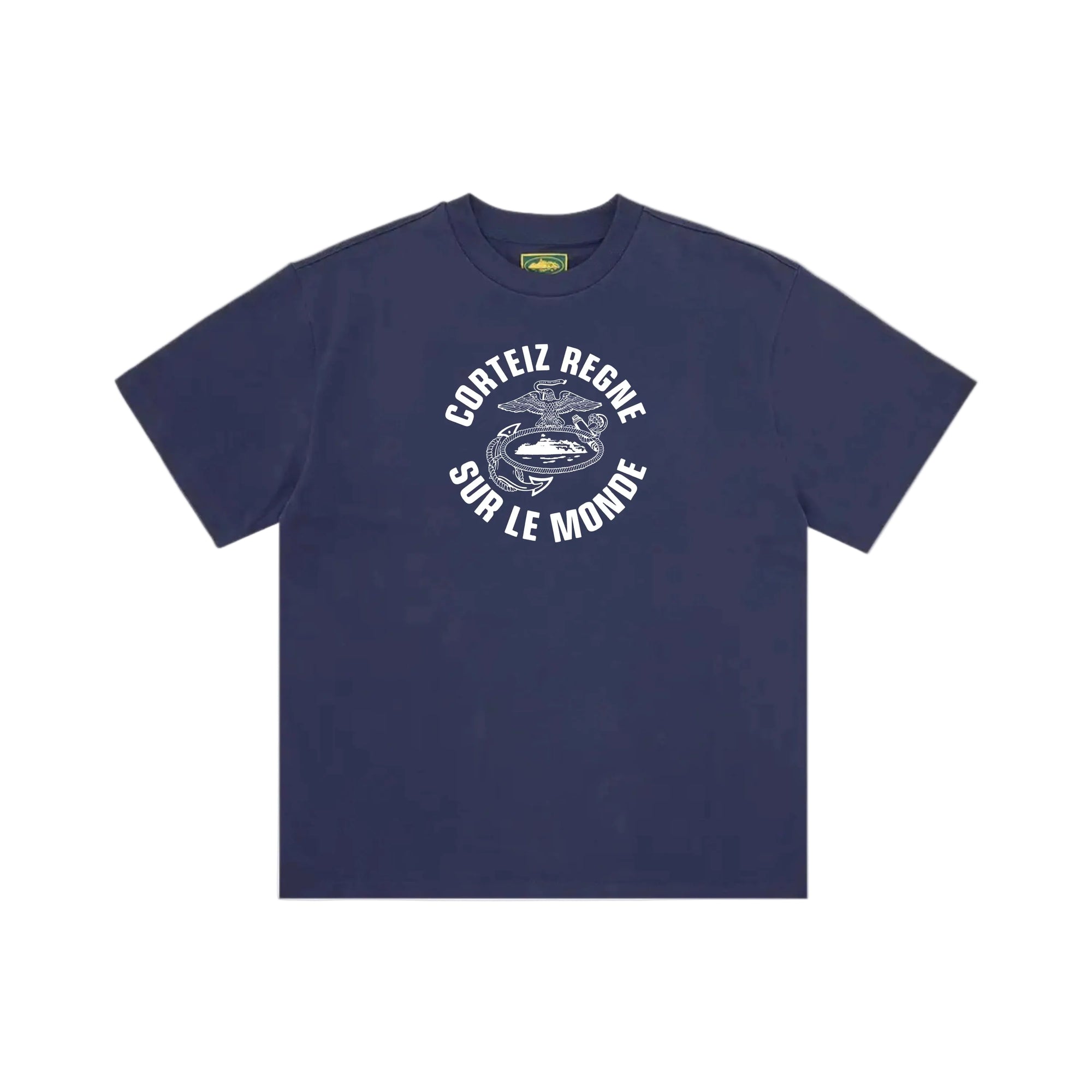 Corteiz Reigne Sur Le Monde Tee Blue