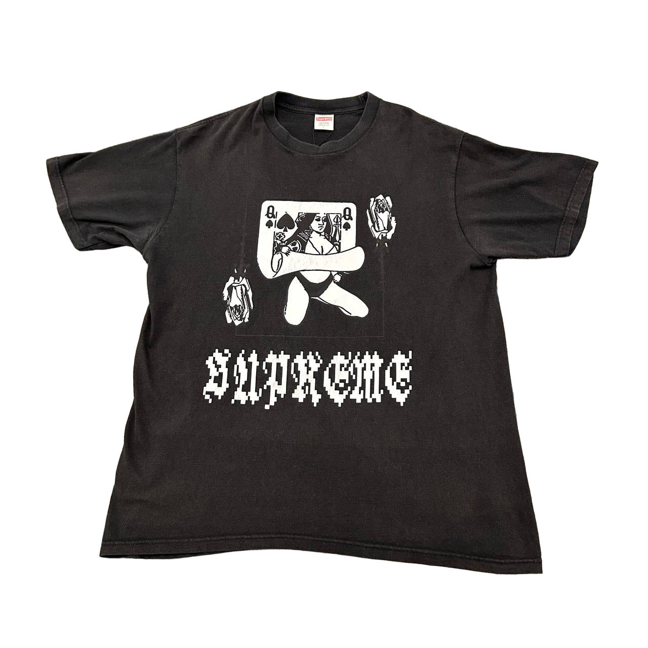 Supreme Queen Tee Black 8.5/10