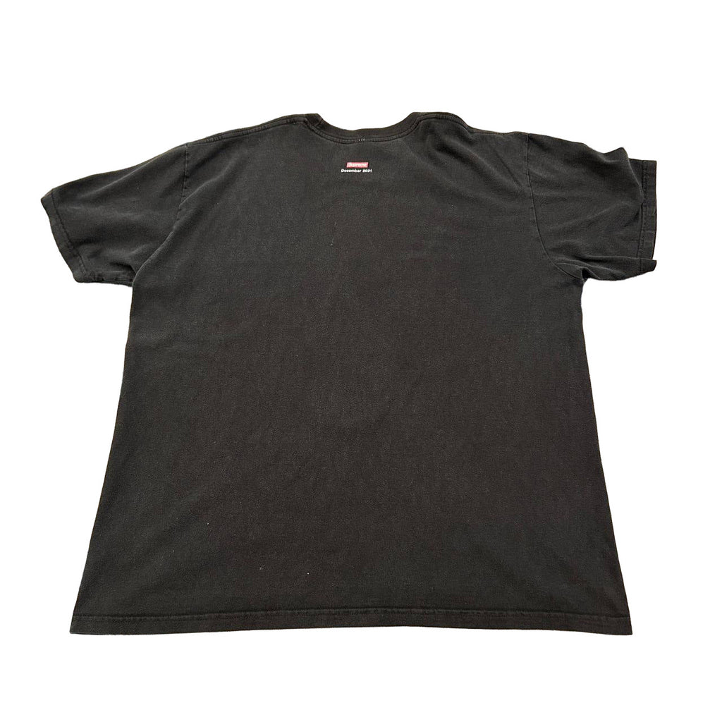 Supreme Spend It Black Tee 8/10