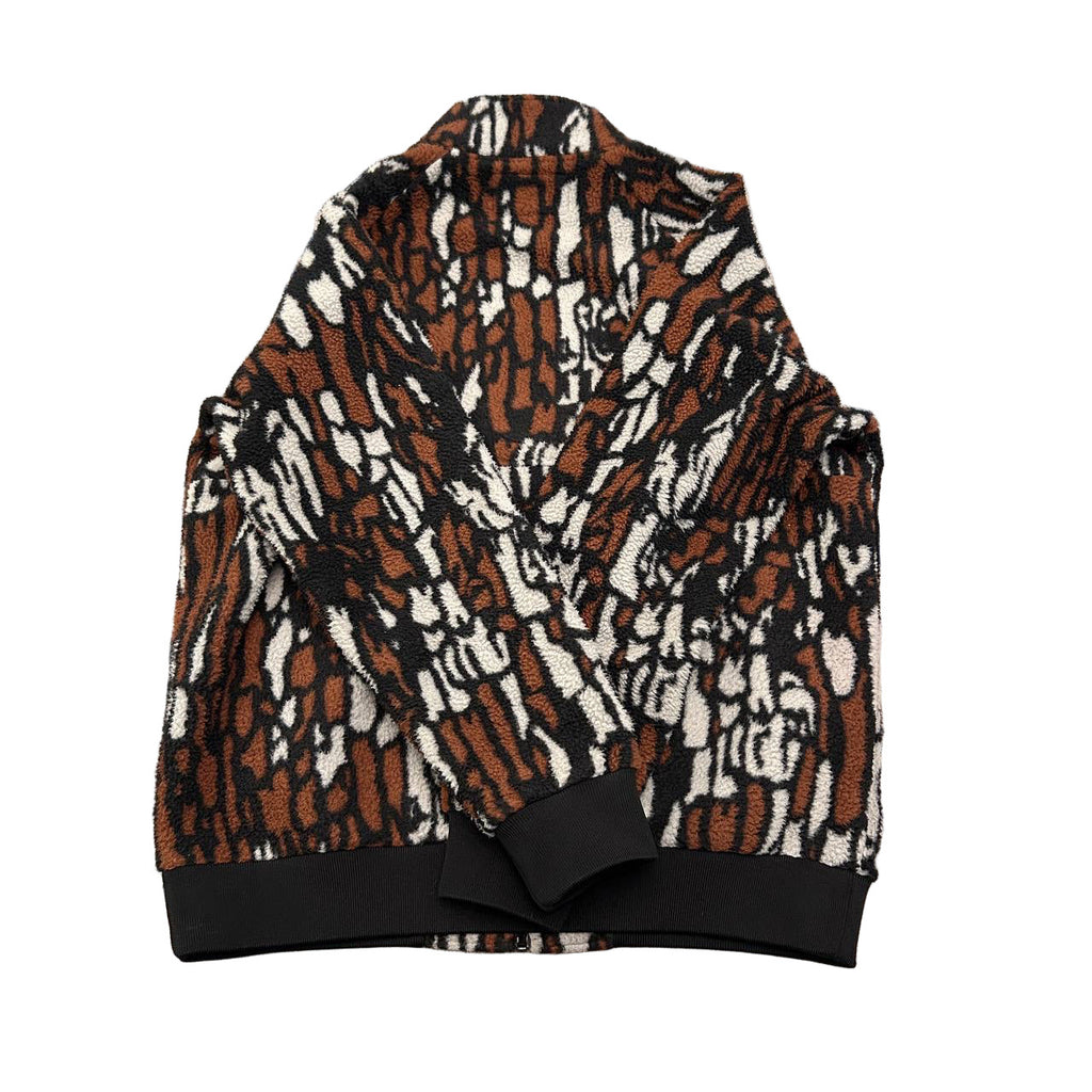 Stüssy Fleece Jacket Tree Bark 9/10